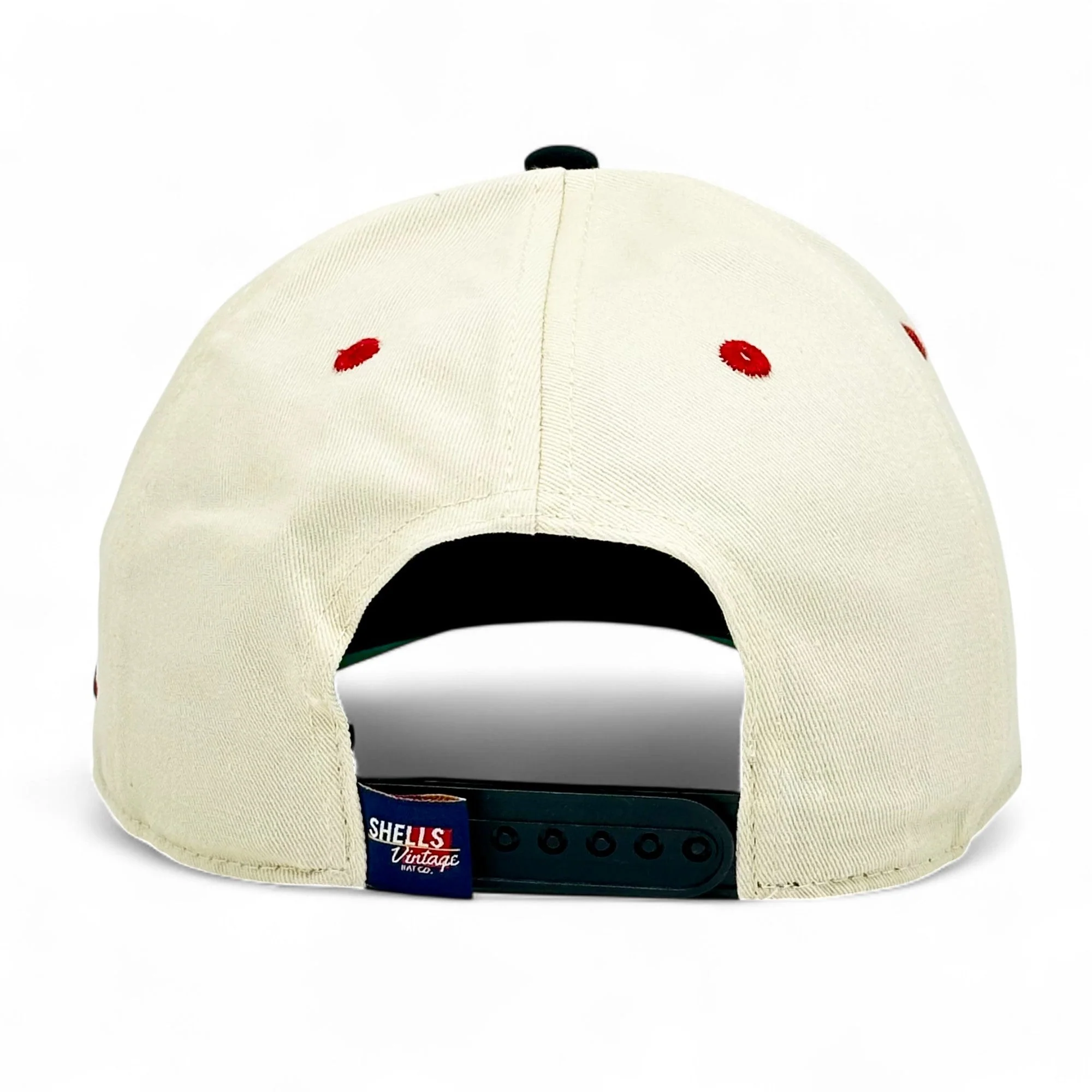 Alabama Snapback - The Bryant-Denny (Cream/Black) - Image 7