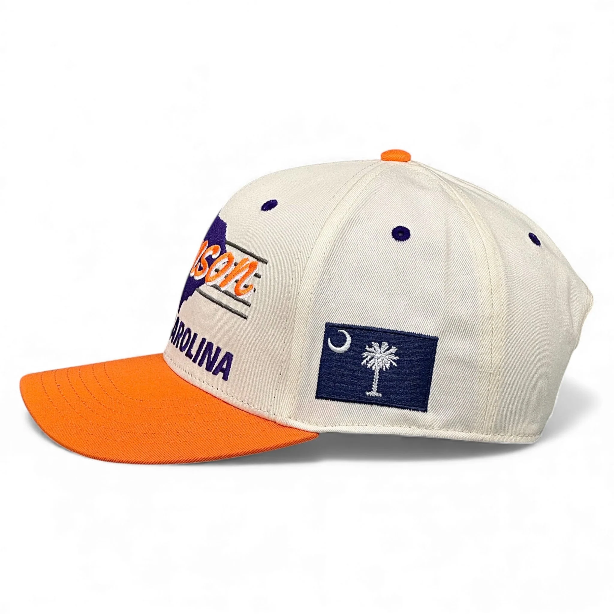 Clemson Snapback - The Dabo (Cream/Orange) - Image 3