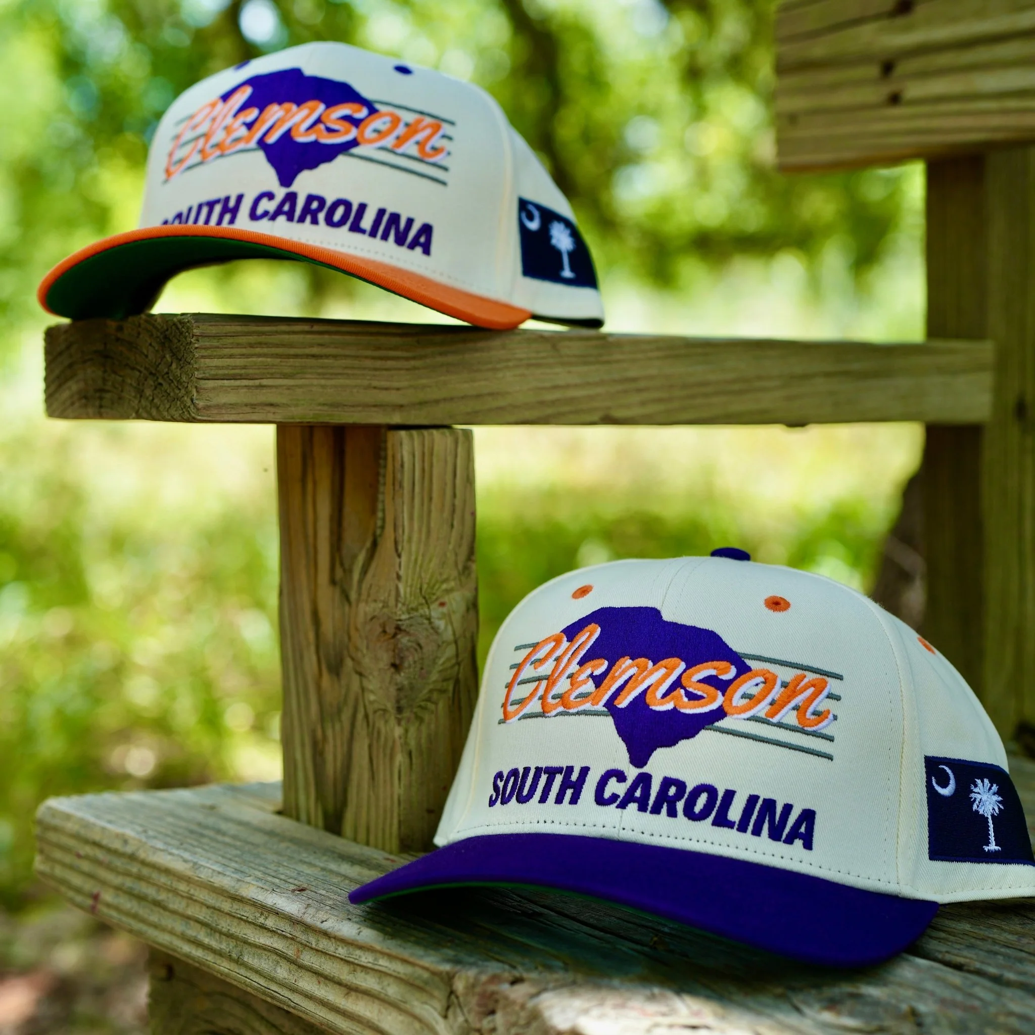 Clemson Snapback - The Dabo (Cream/Orange) - Image 4