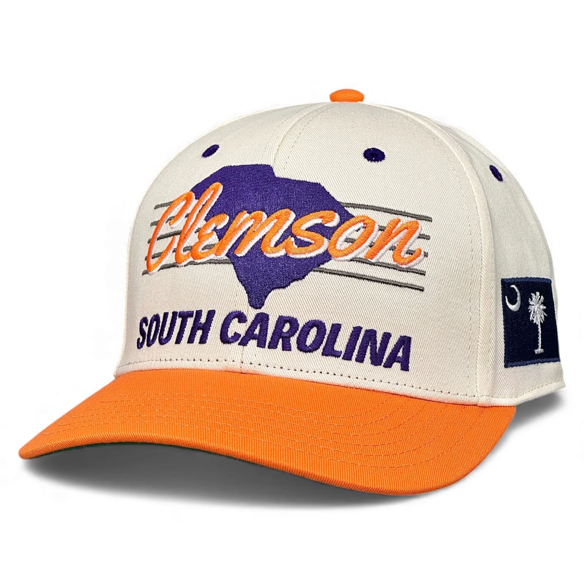 Clemson Snapback - The Dabo (Cream/Orange) - Image 5