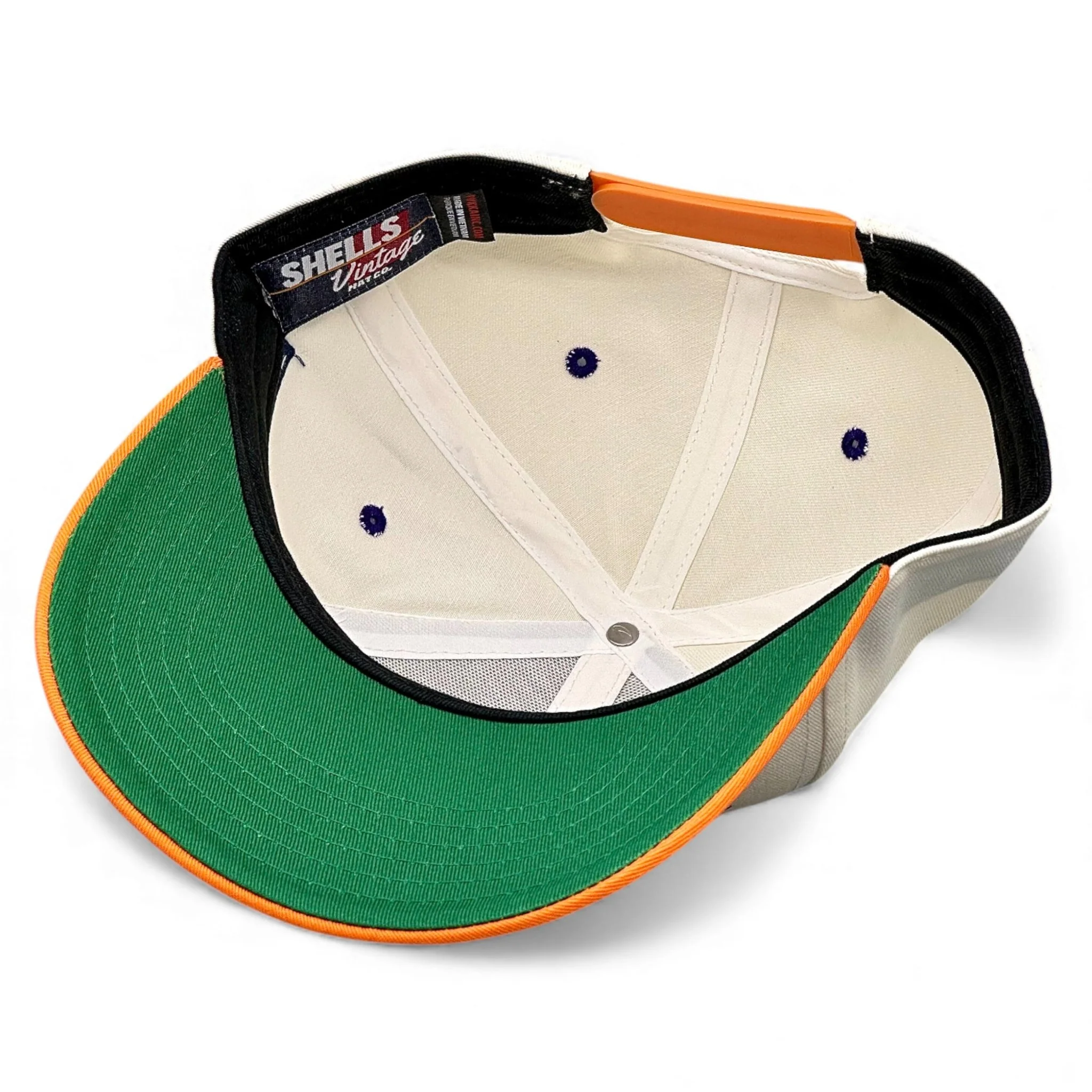 Clemson Snapback - The Dabo (Cream/Orange) - Image 7
