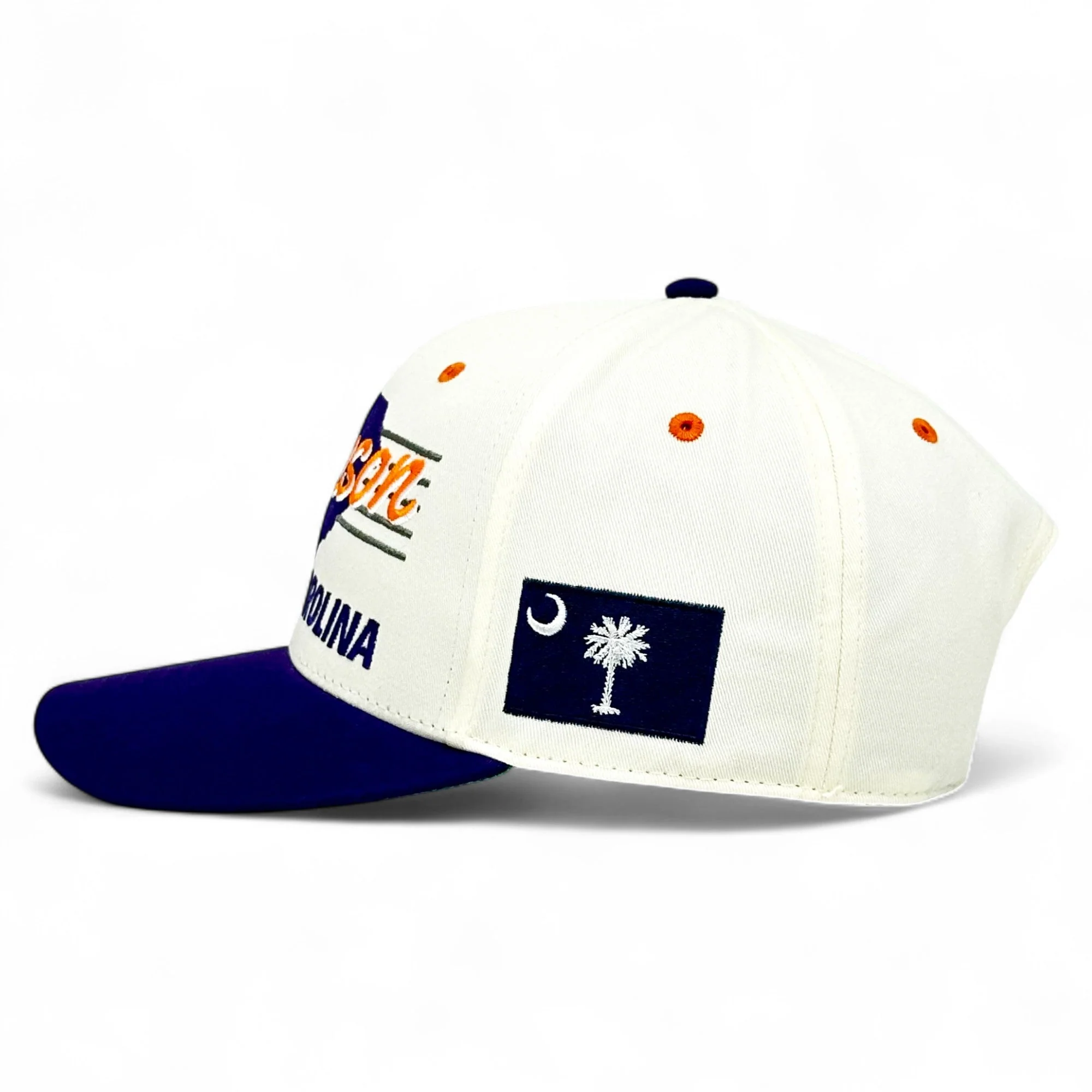 Clemson Snapback - The Dabo (Cream/Purple) - Image 3