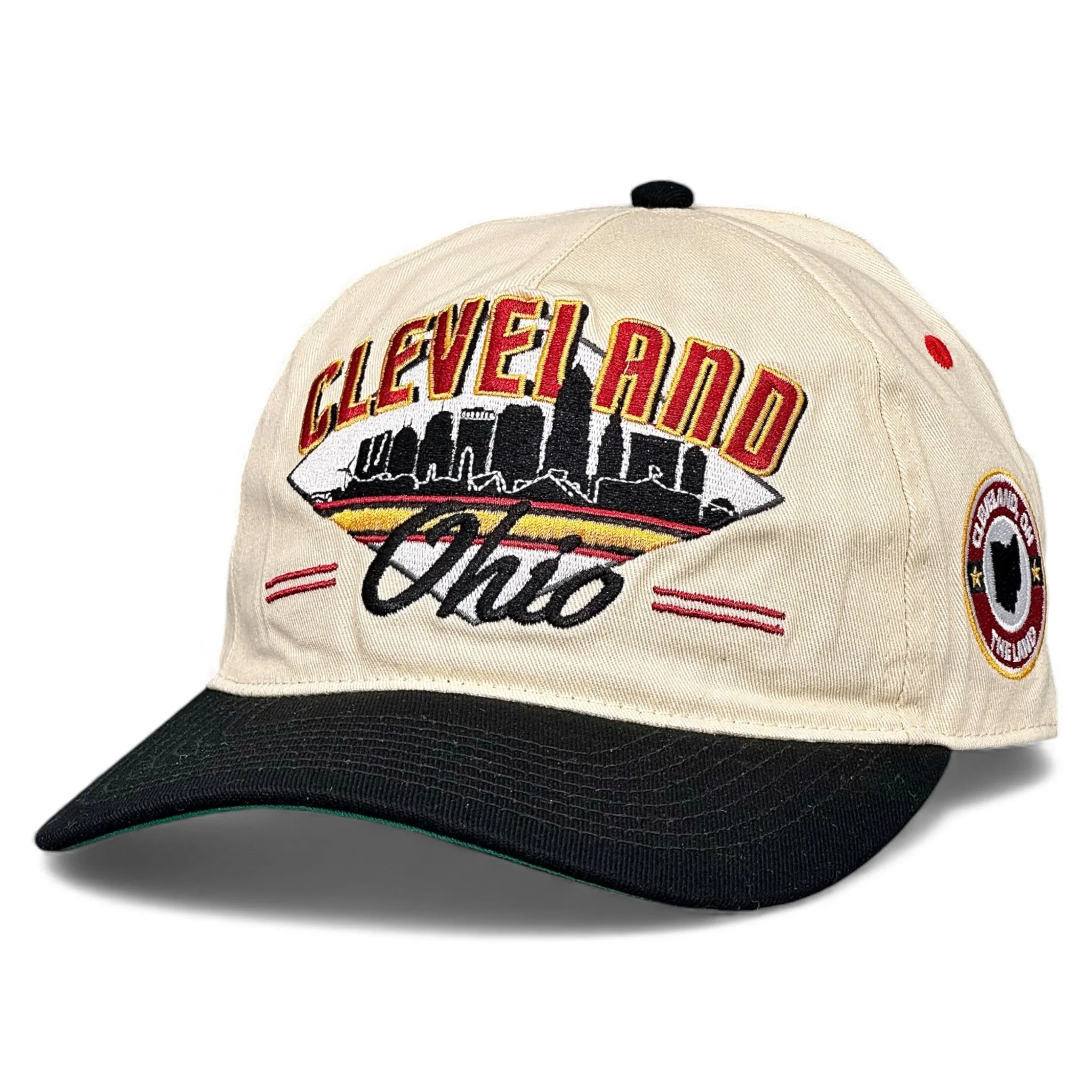 Cleveland Snapback - The Bron (Cream/Black) - Image 3