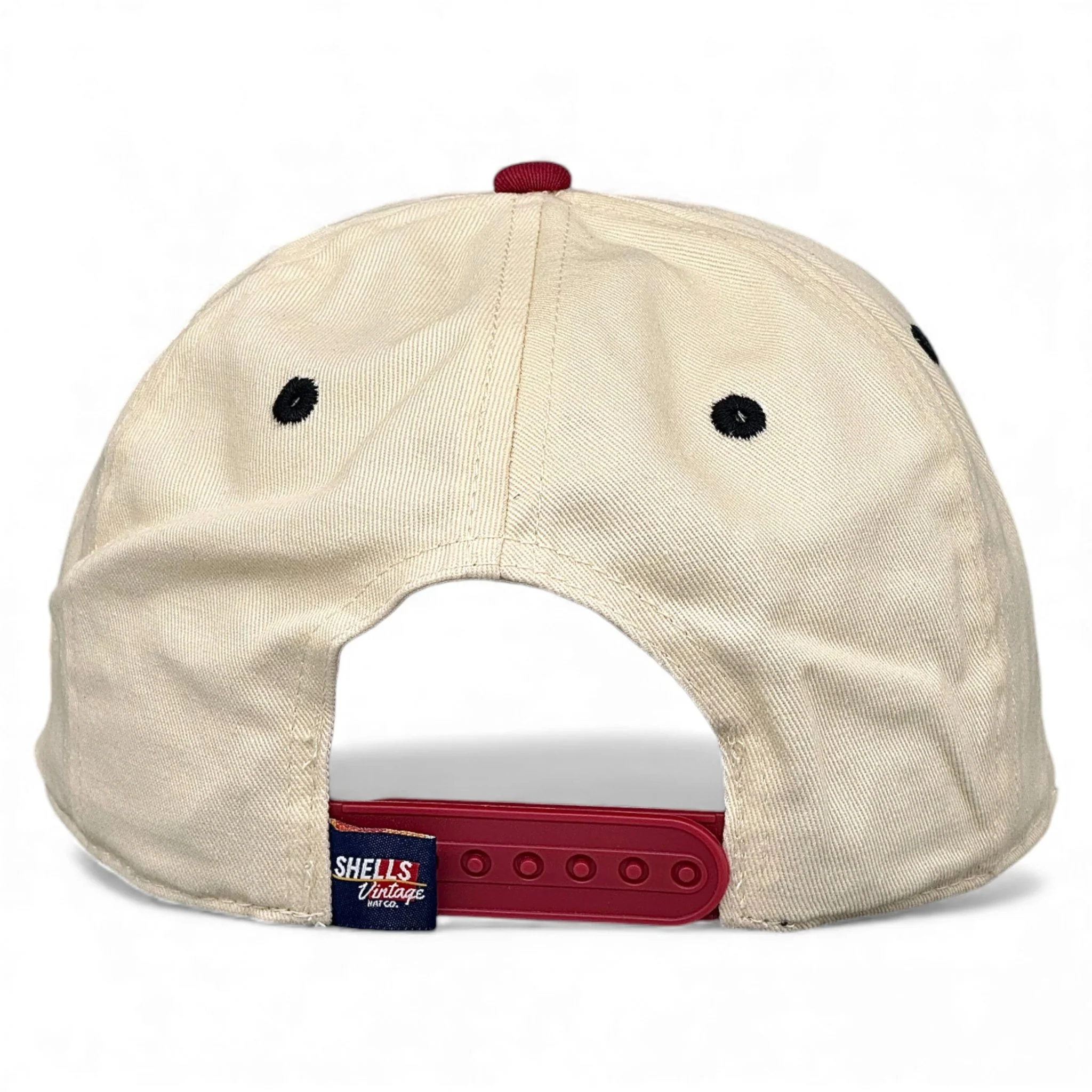 Cleveland Snapback - The Bron (Cream/Crimson) - Image 4