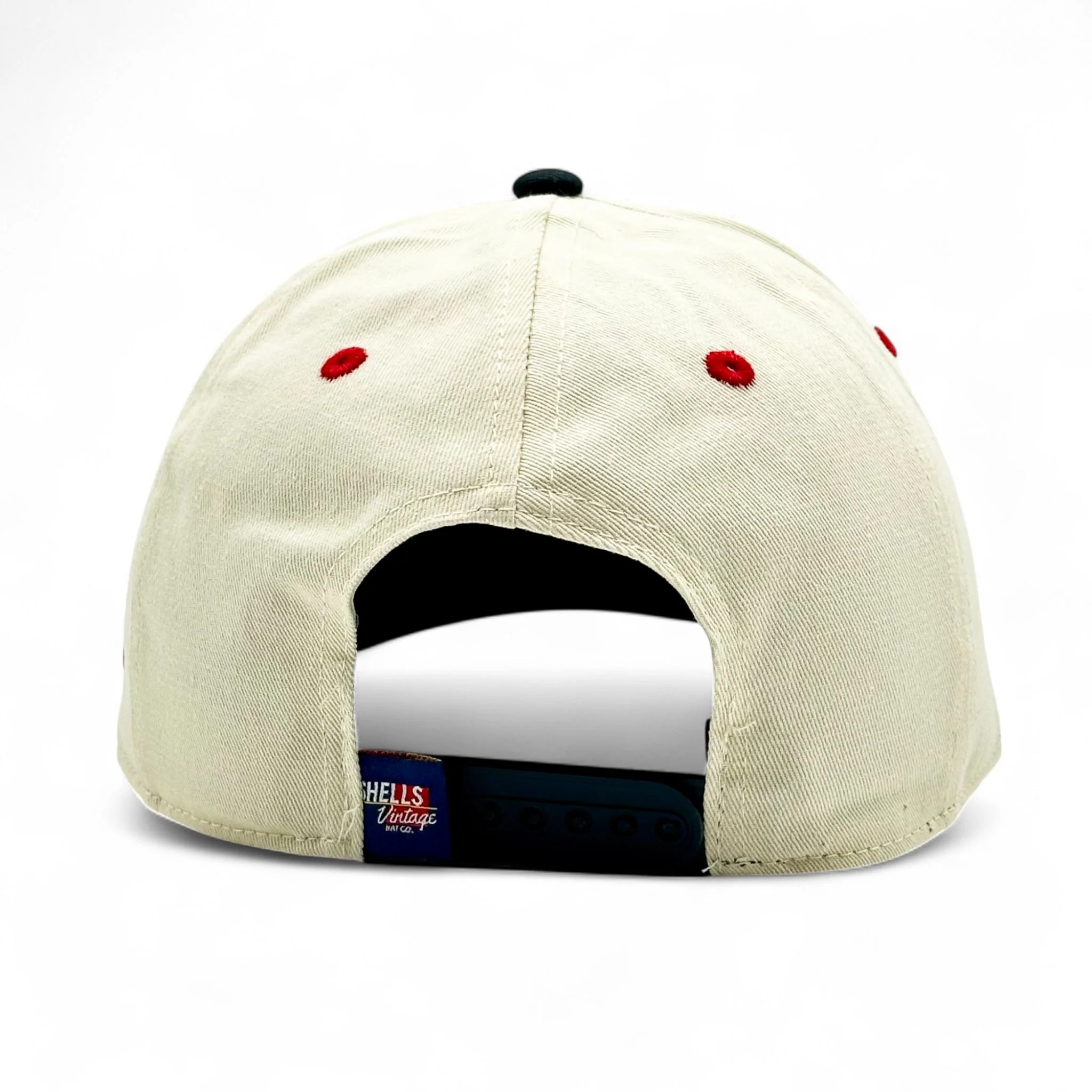 Georgia Snapback - The Sanford (Cream/Black) - Image 6