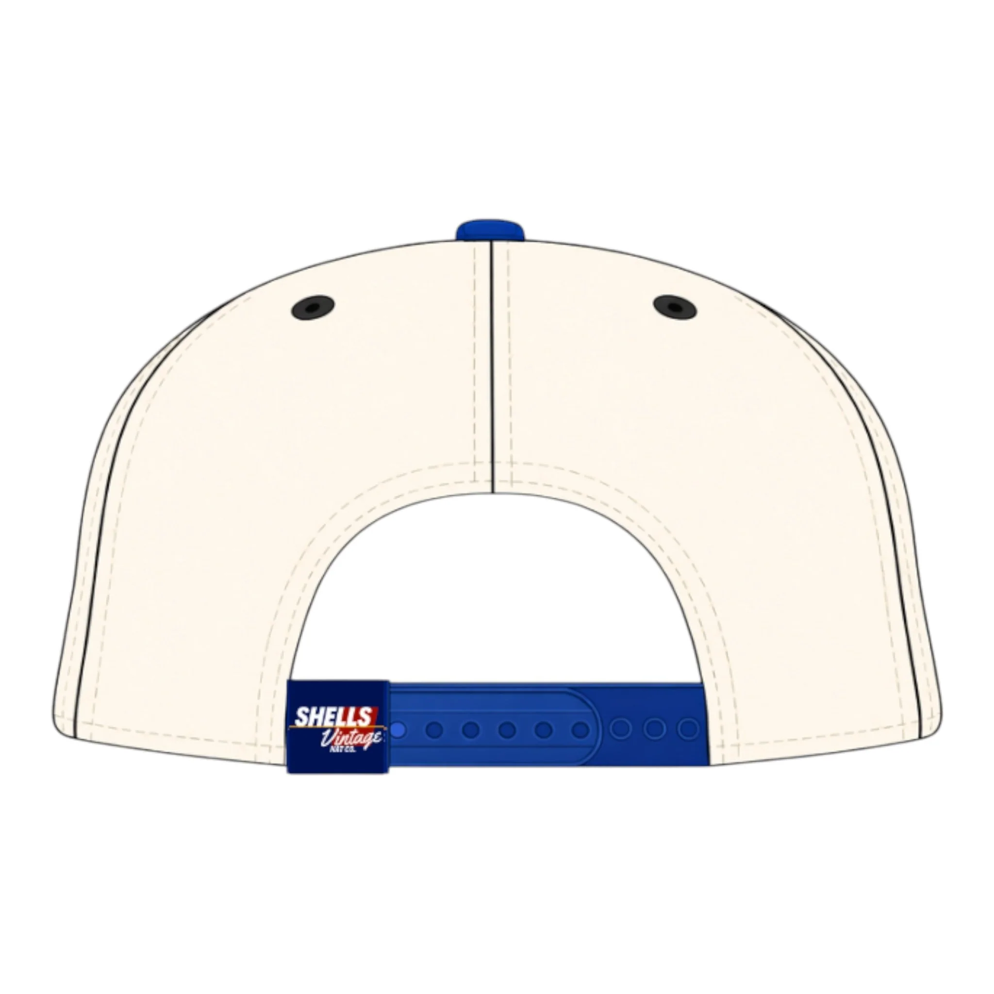 Indianapolis Snapback - The Unitas (Cream/Blue) - Image 3