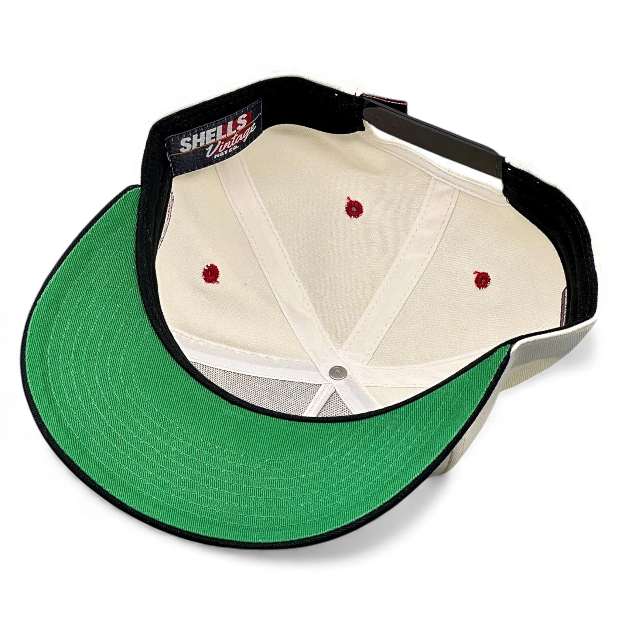 Kansas City Snapback - The Arrowhead (Cream/Black) - Image 9