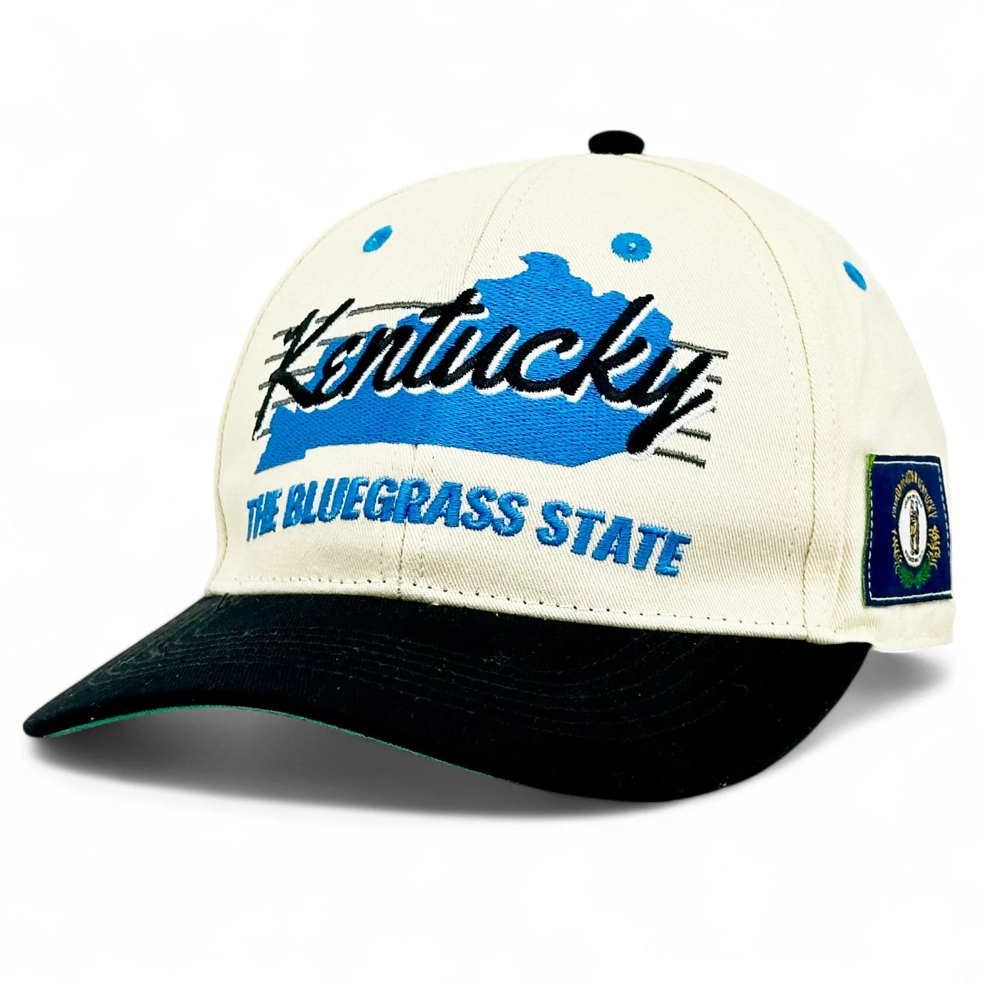 Kentucky Snapback - The Rupp (Cream/Black) - Image 5