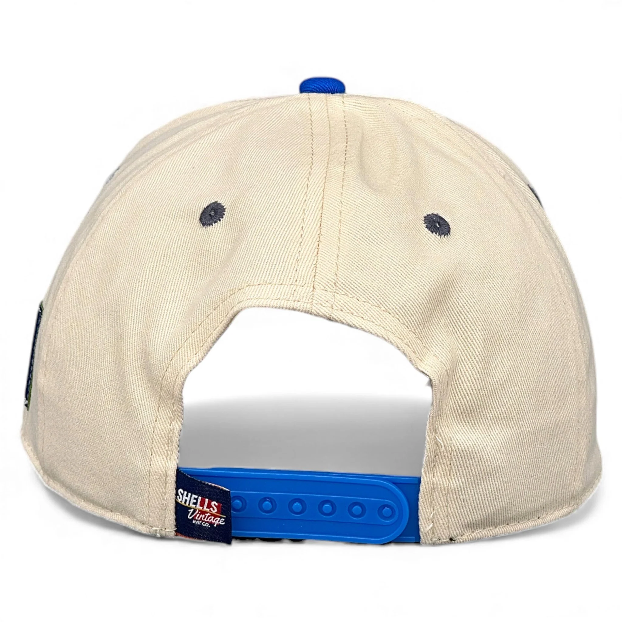 Kentucky Snapback - The Rupp (Cream/Blue) - Image 7