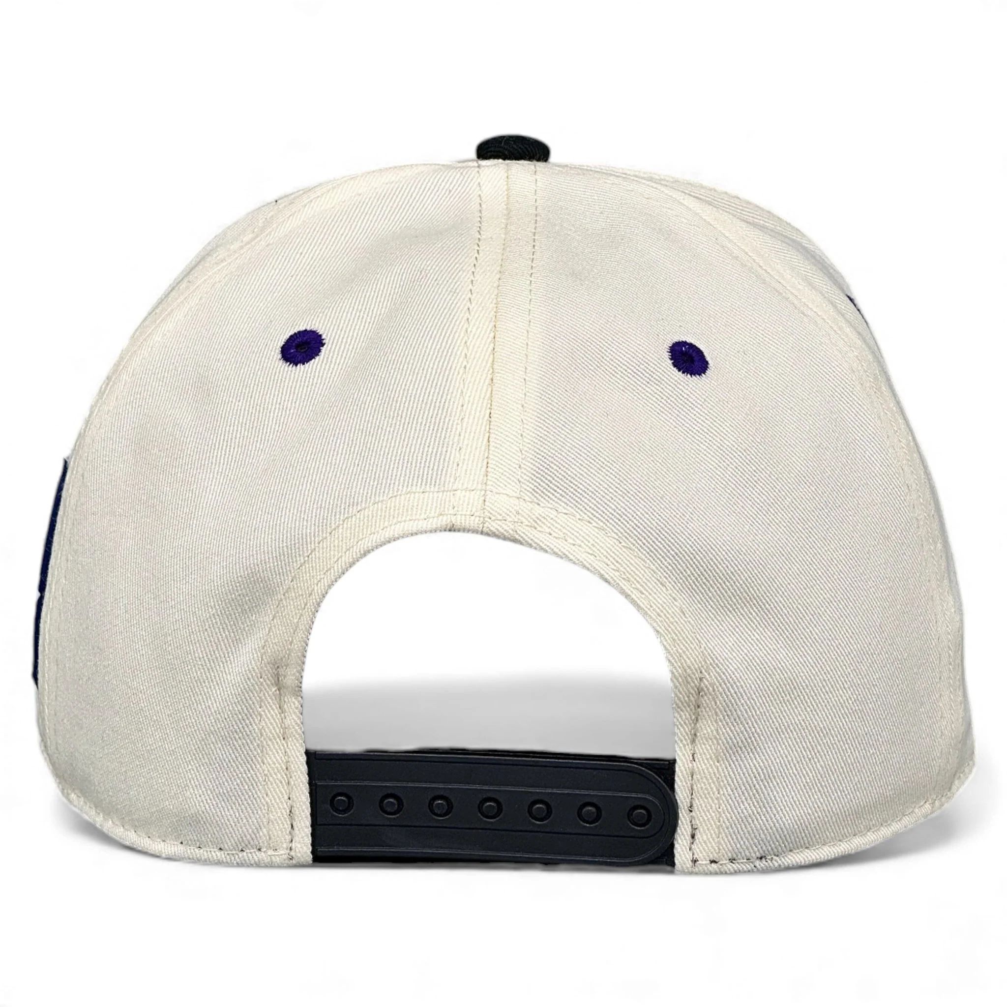 Louisiana Snapback - The Honey Badger (Cream/Black) - Image 6