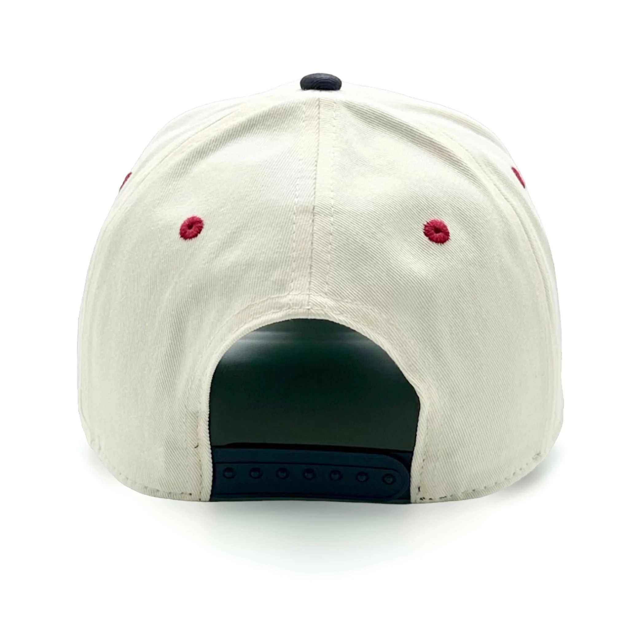 Mississippi Snapback - The Magnolia (Cream/Navy) - Image 6