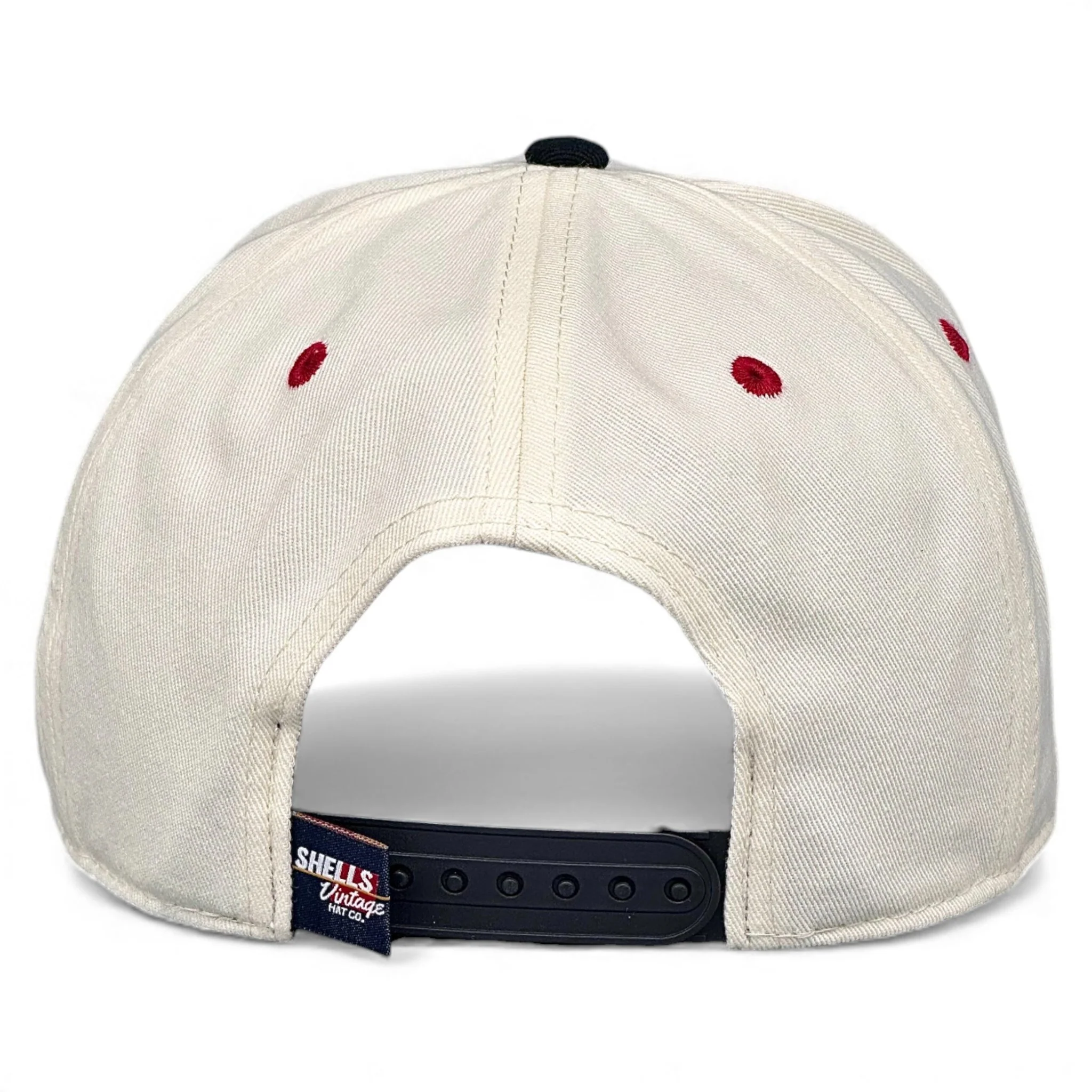 Nebraska Snapback - The Husker (Cream/Black) - Image 7