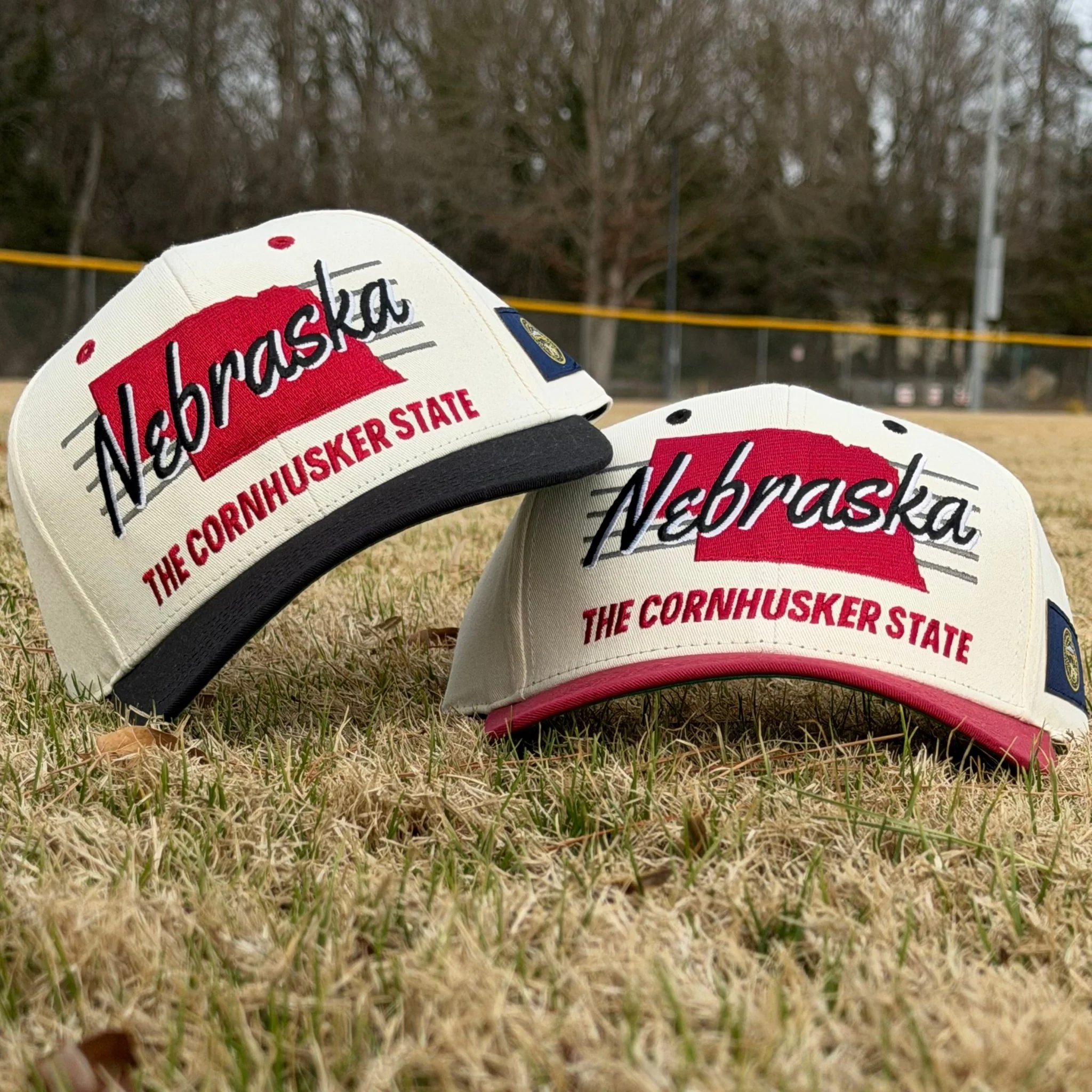Nebraska Snapback - The Husker (Cream/Black) - Image 6