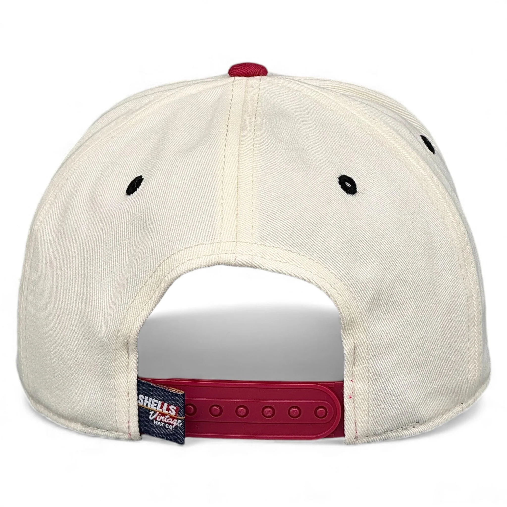 Nebraska Snapback - The Husker (Cream/Red) - Image 7