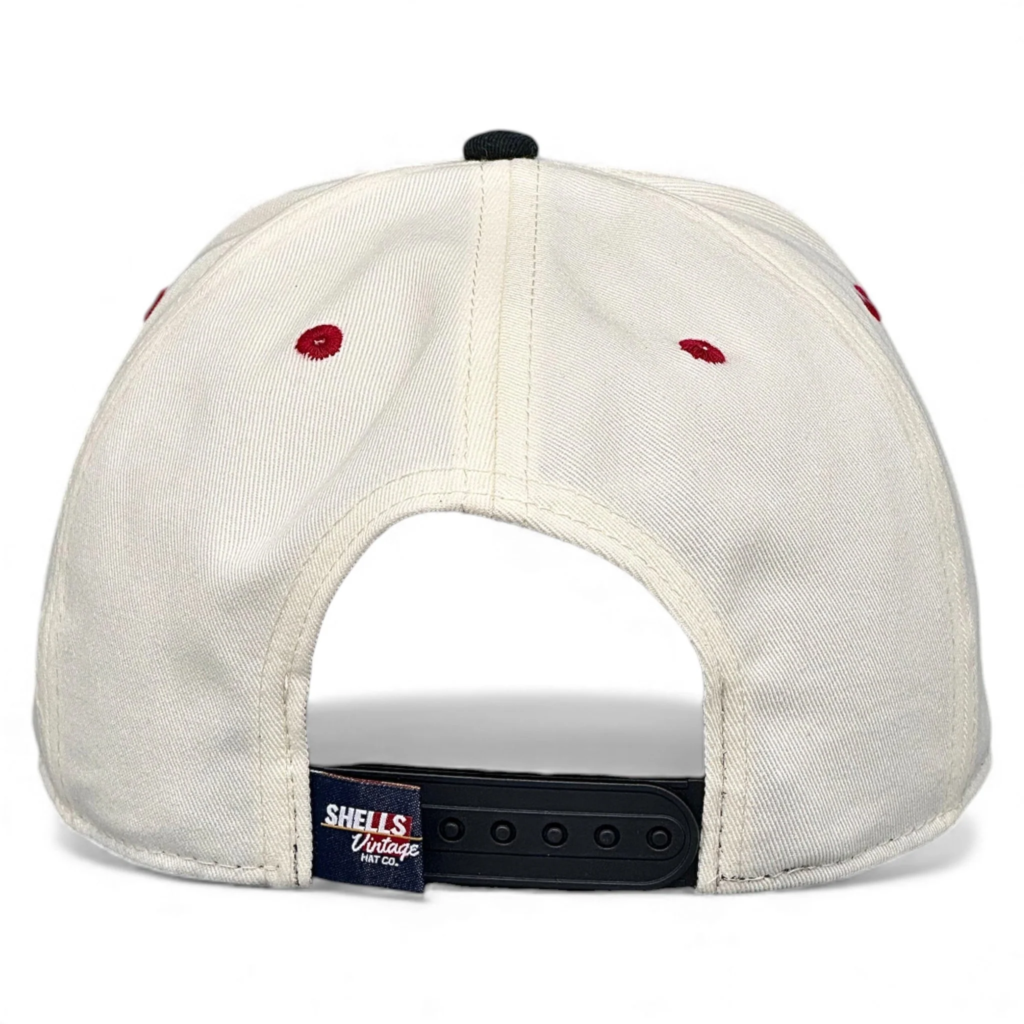 New Jersey Snapback - The Brodeur (Cream/Black) - Image 7