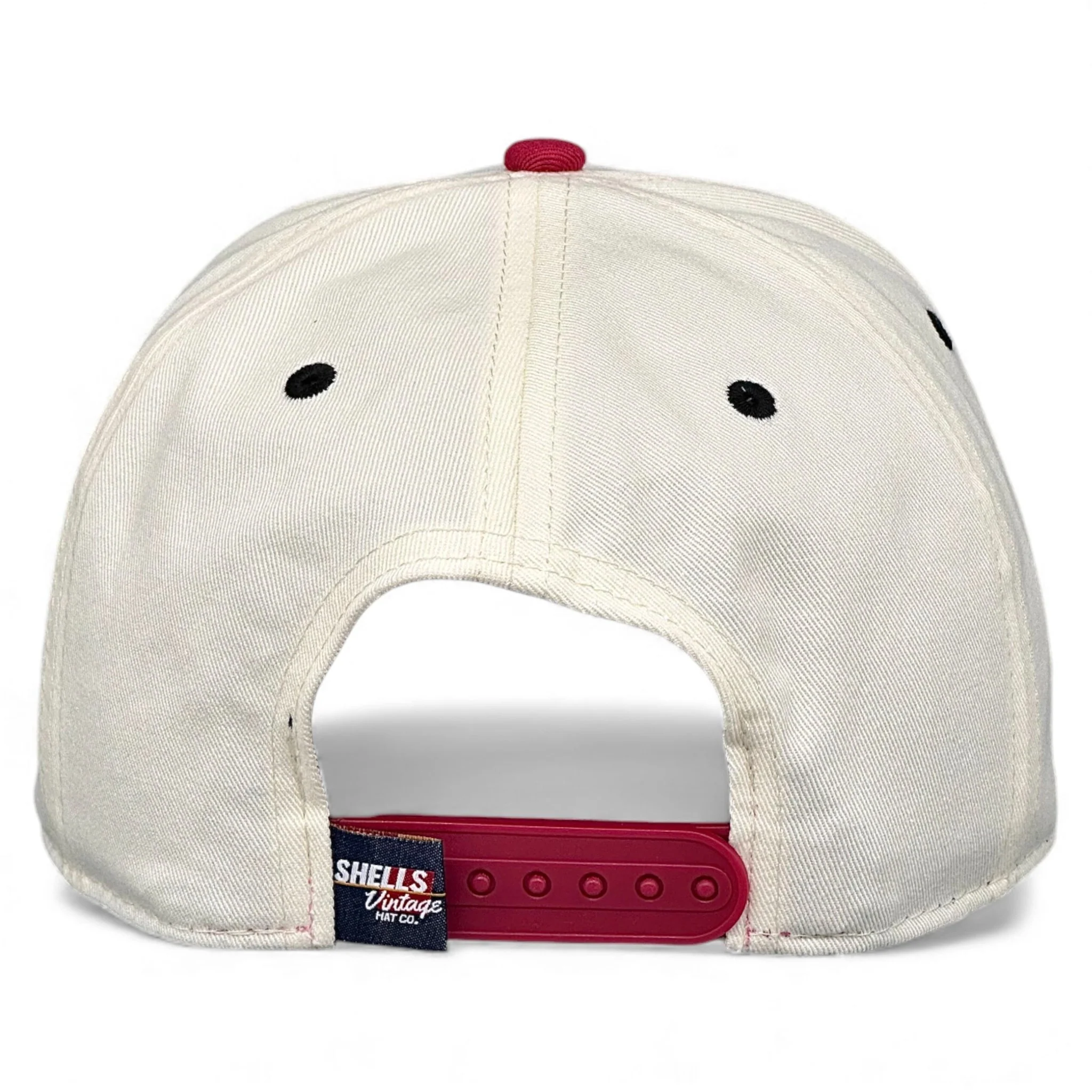 New Jersey Snapback - The Brodeur (Cream/Red) - Image 7