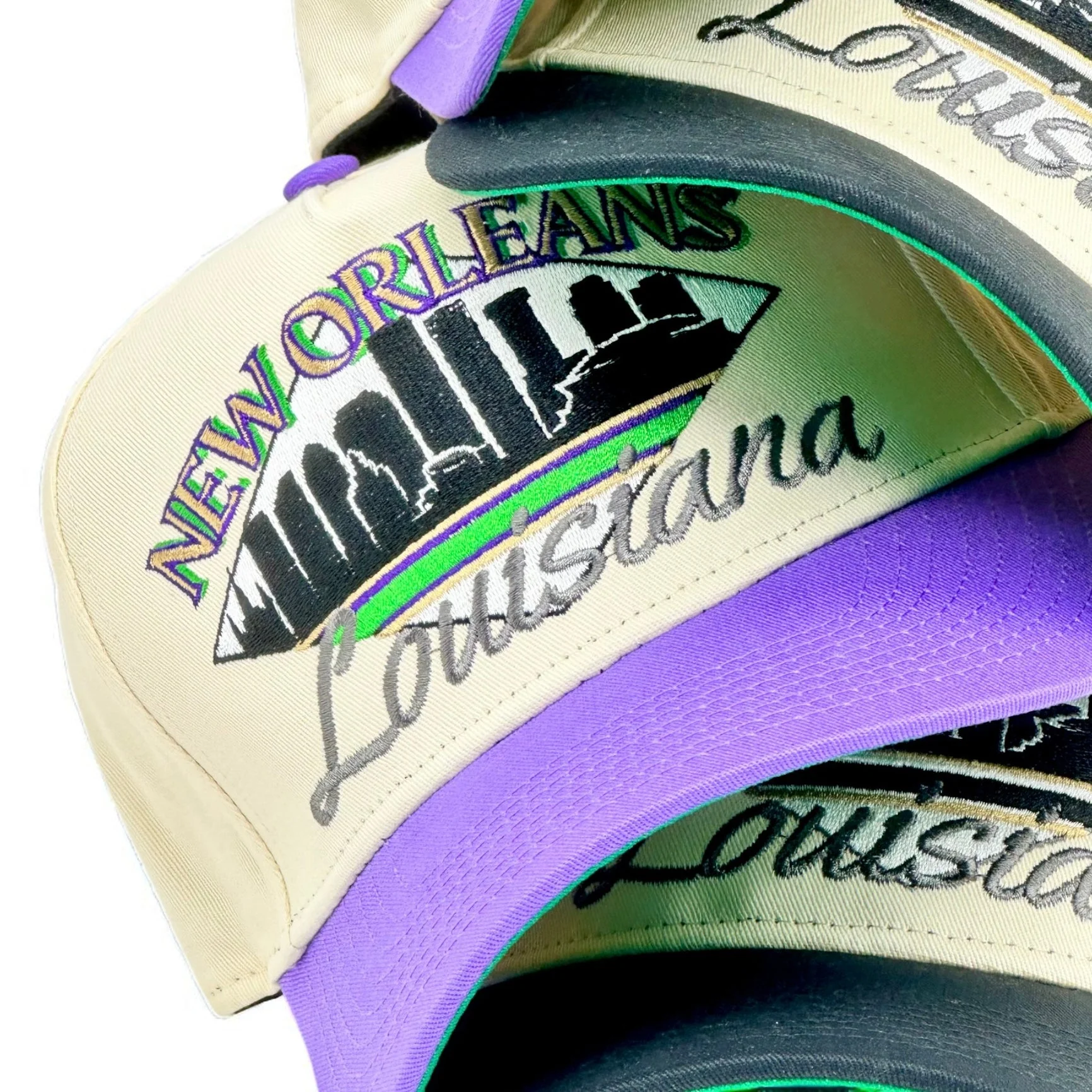 New Orleans Snapback - The Mardi Gras - Image 8