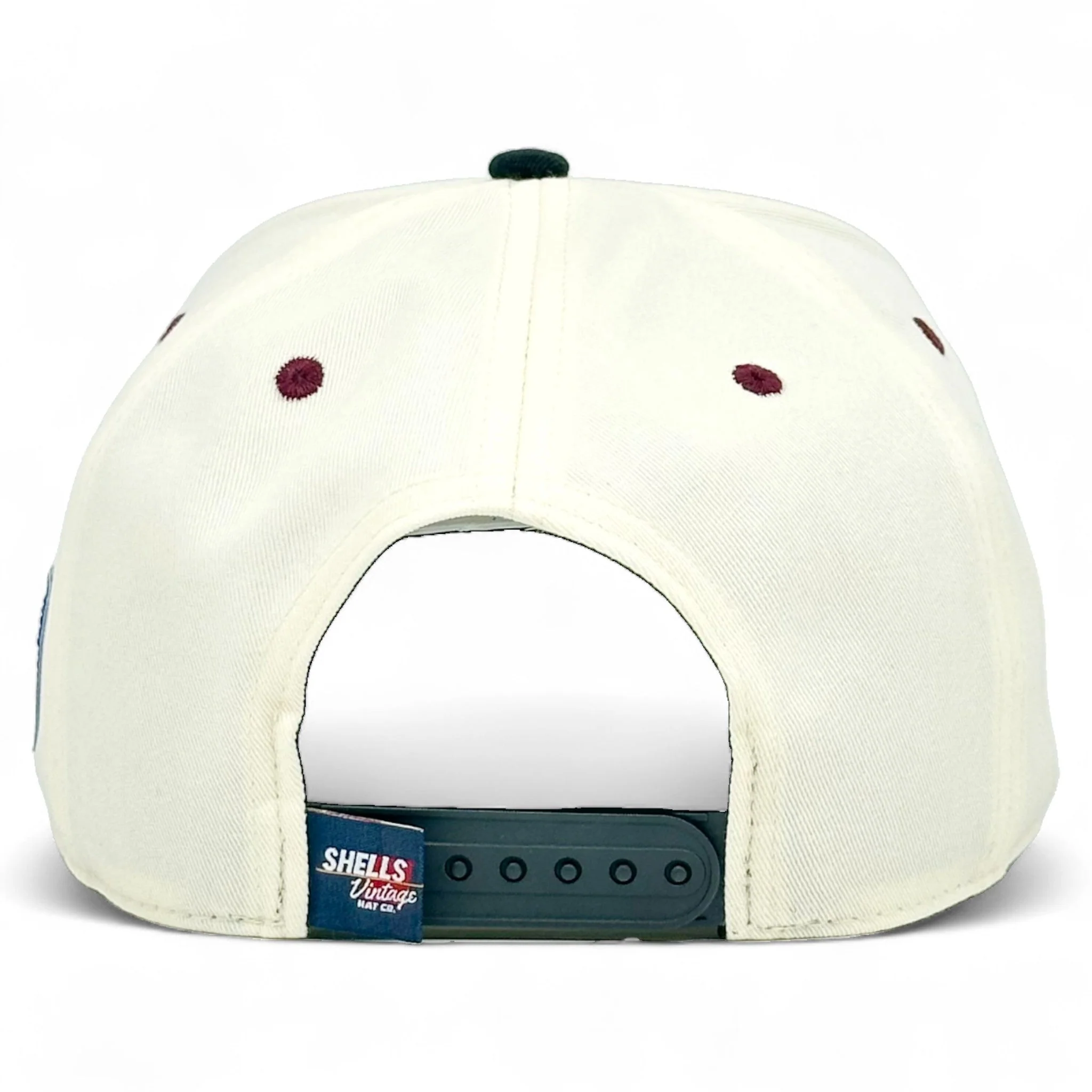 Oklahoma Snapback - The Bozworth (Cream/Black) - Image 7