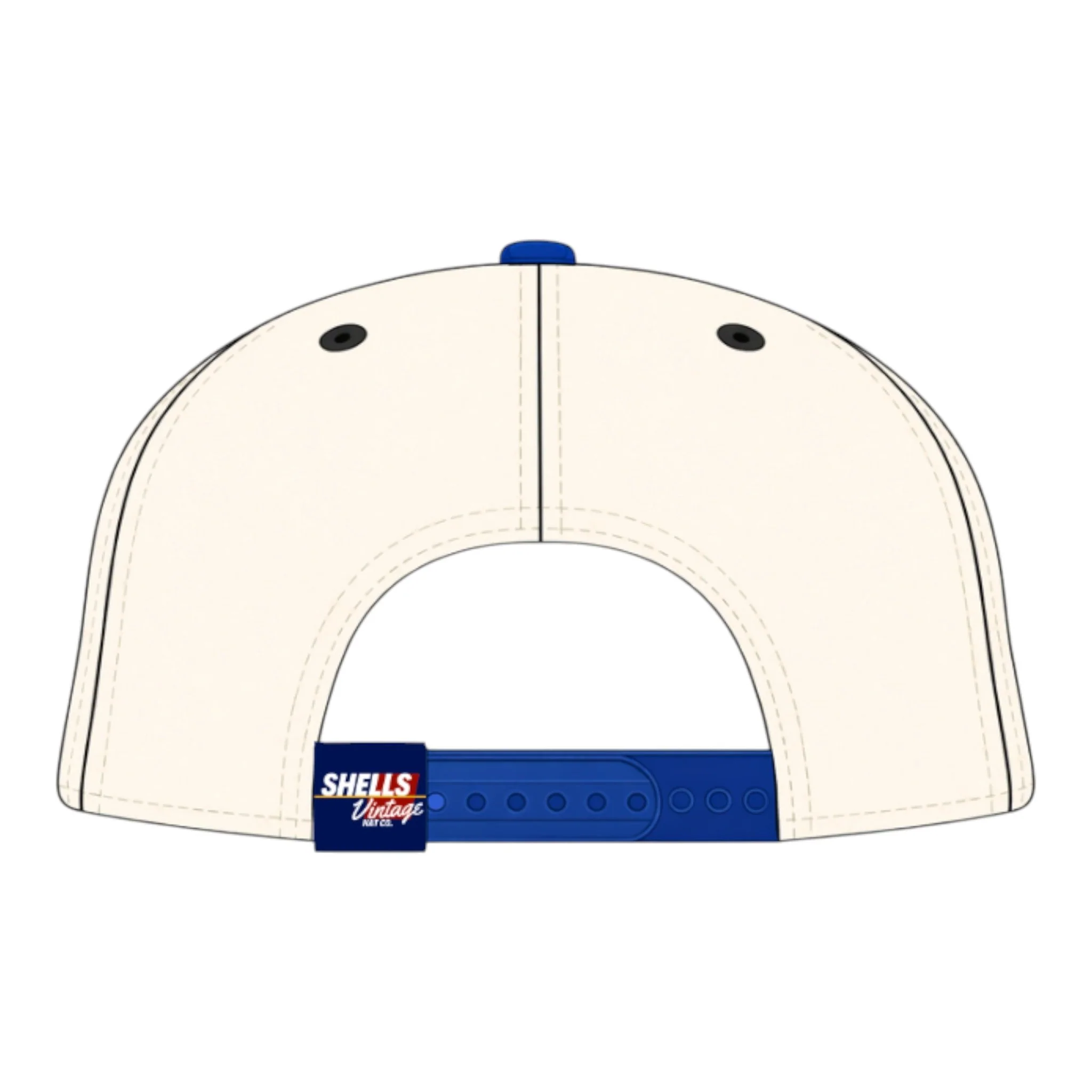 Orlando Snapback - The Shaq (Cream/Blue) - Image 3