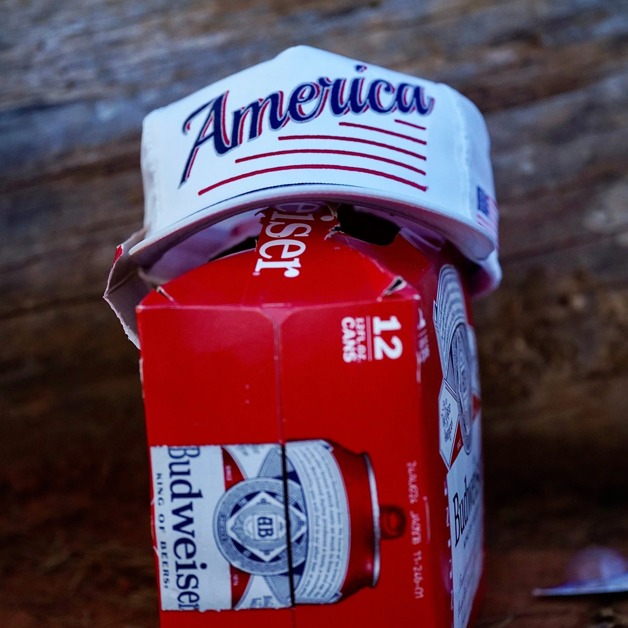 America Snapback - The Uncle Sam (White) - Image 6