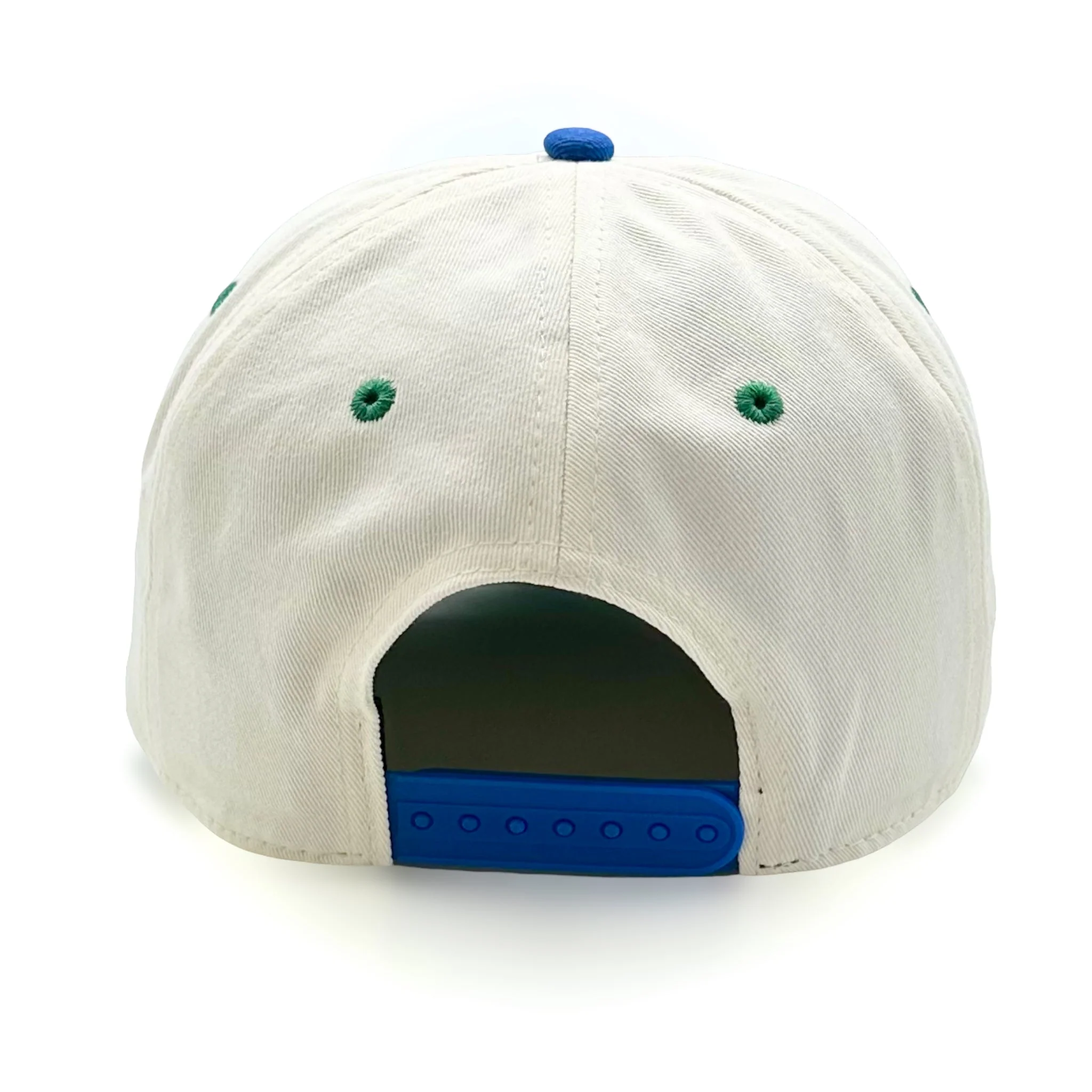 Dallas Snapback - The Dirk (Cream/Blue) - Image 6