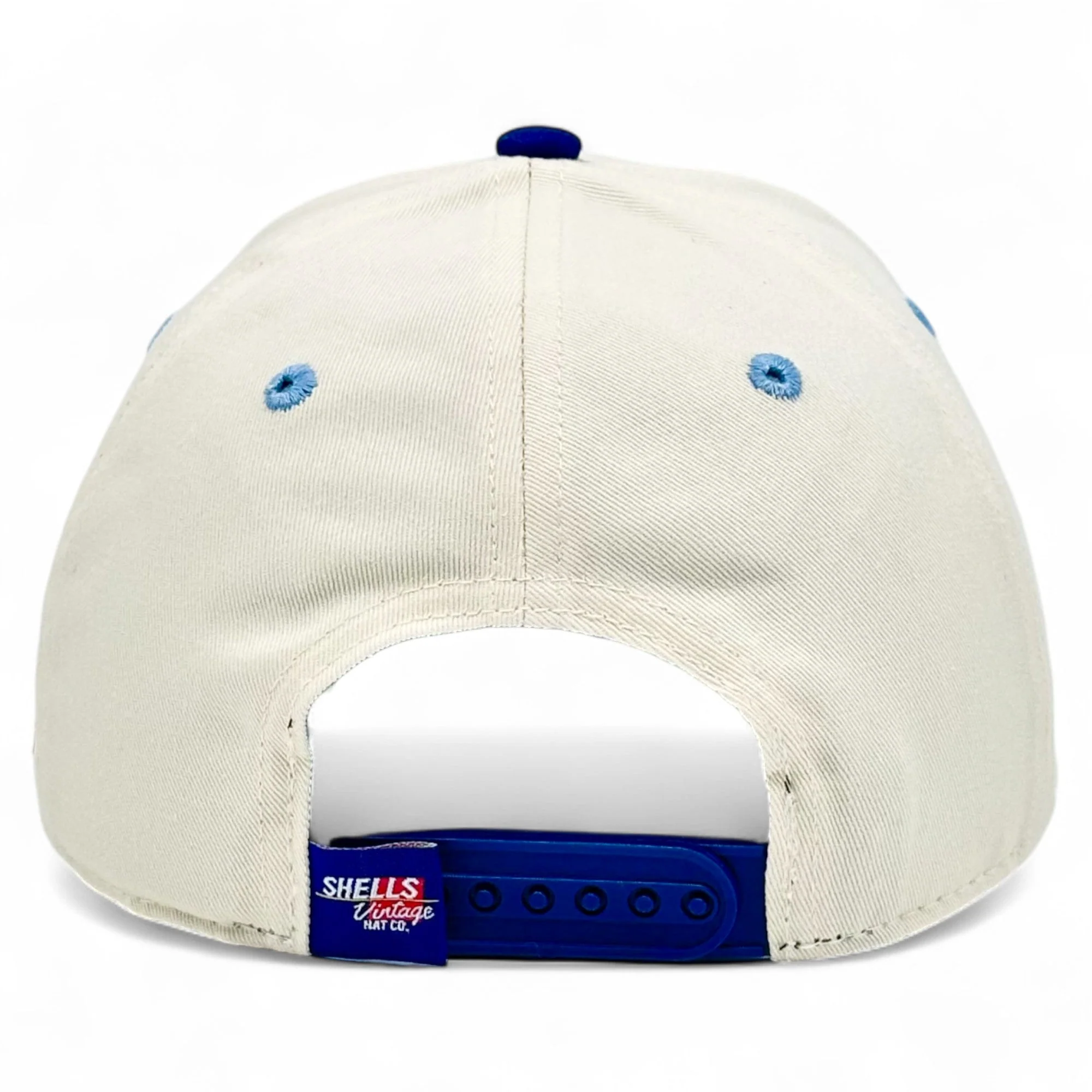 North Carolina Snapback - The Tar Heel (Cream/Navy) - Image 7