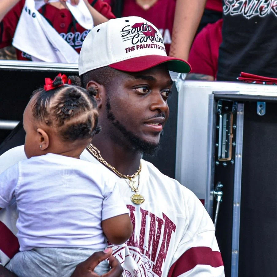 South Carolina Snapback - The Willy B (Cream/Garnet) - Image 2