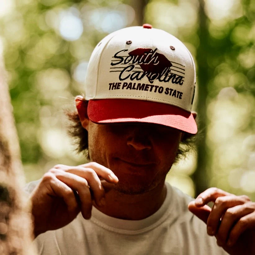 South Carolina Snapback - The Willy B (Cream/Garnet) - Image 6