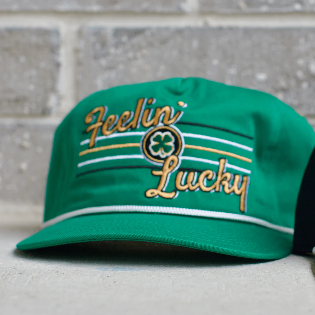 Feelin' Lucky Snapback (Green) - Image 2