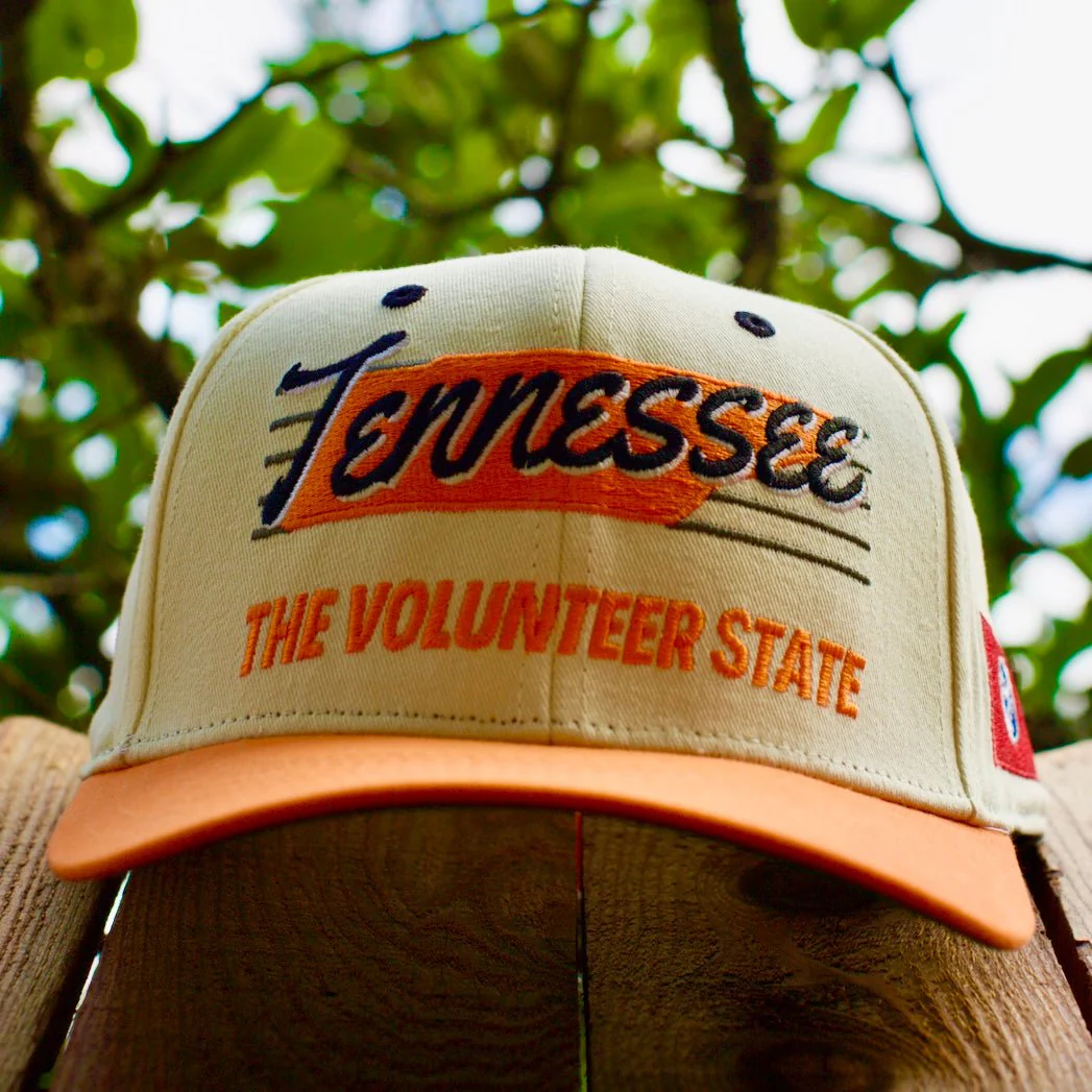 Tennessee Snapback - The Neyland (Cream/Orange) - Image 10