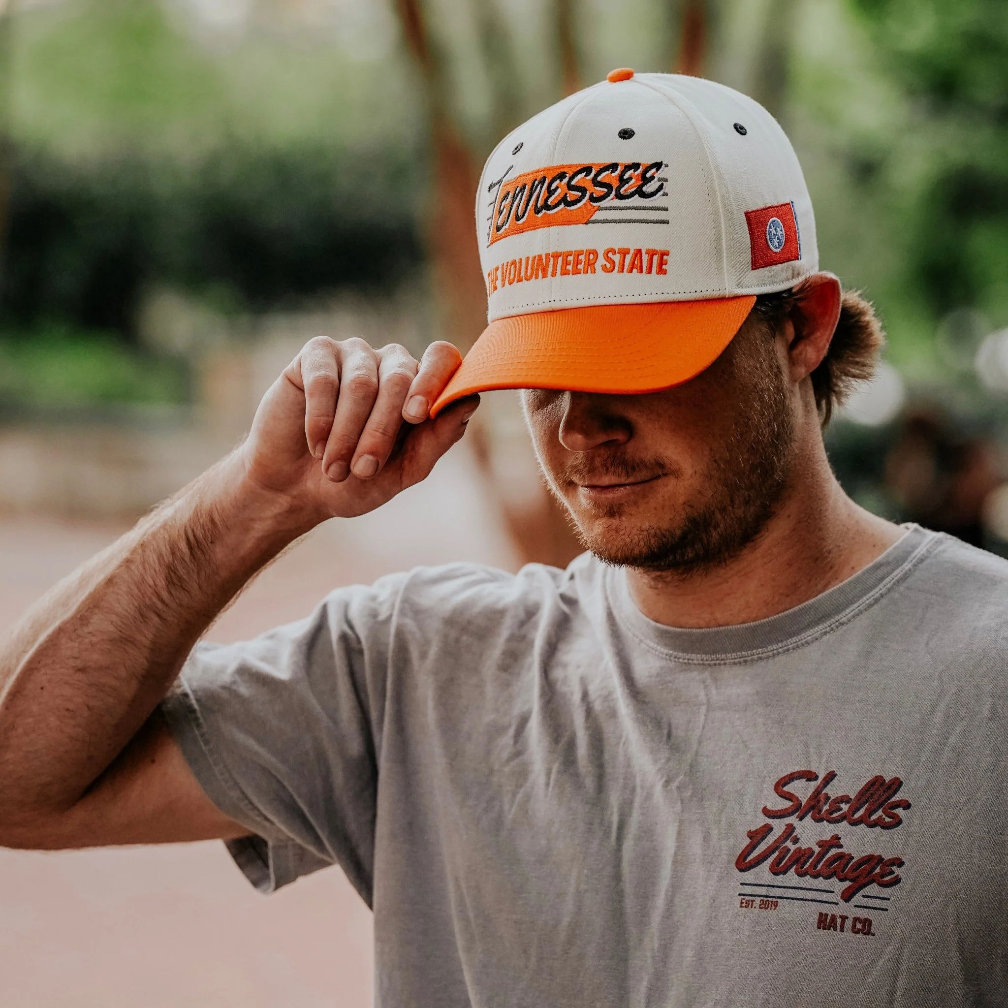 Tennessee Snapback - The Neyland (Cream/Orange) - Image 6