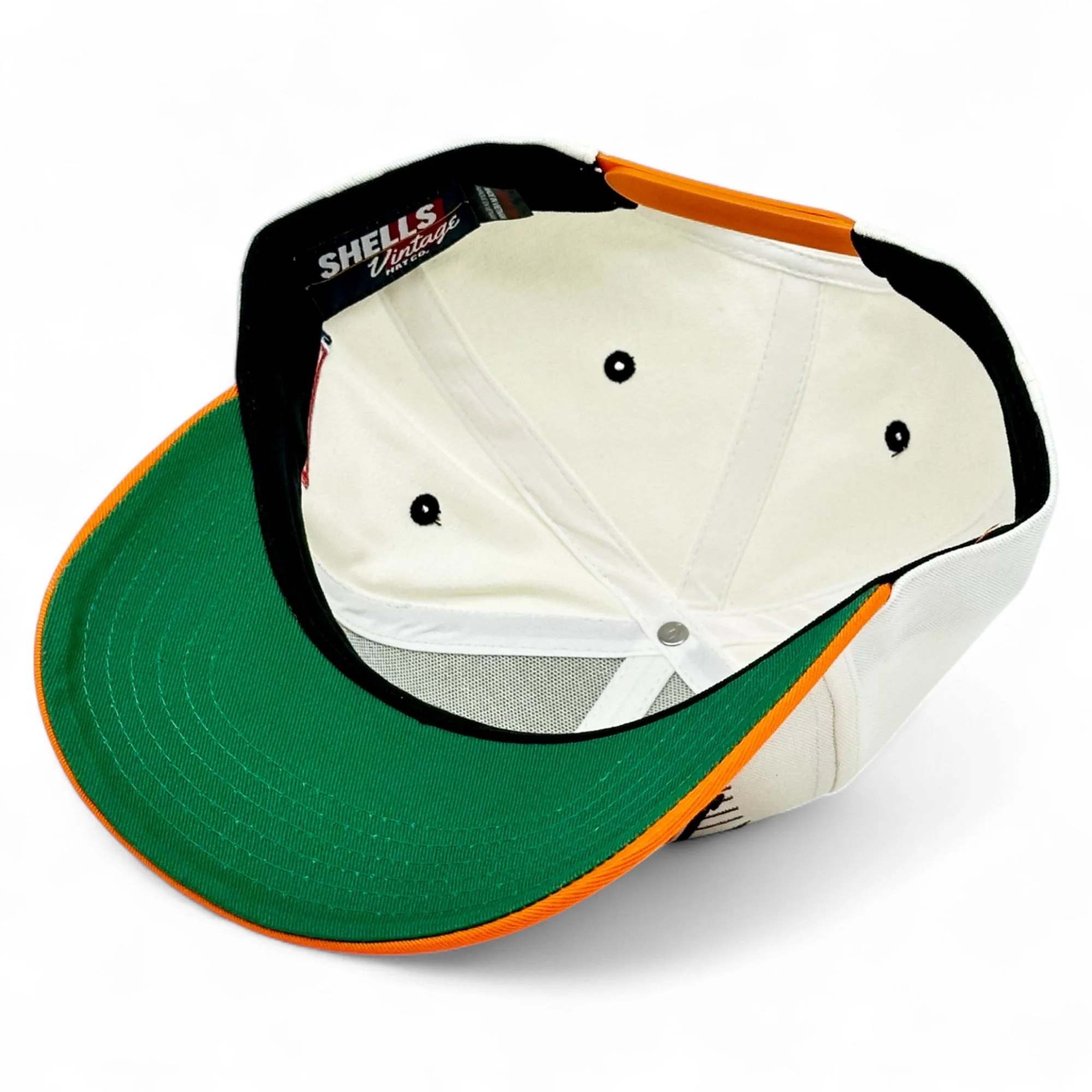 Tennessee Snapback - The Neyland (Cream/Orange) - Image 9