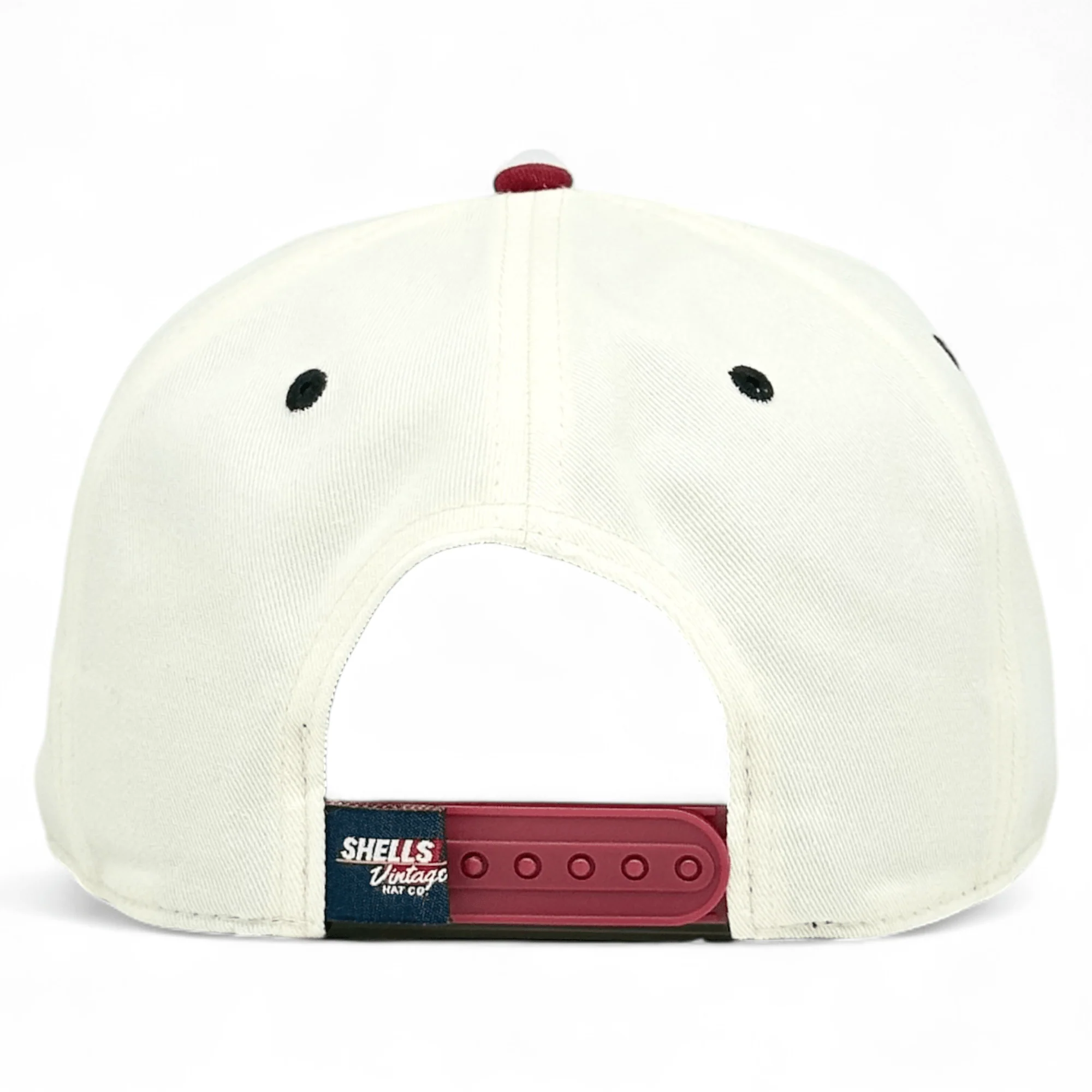 San Francisco Snapback - The Montana (Cream/Red) - Image 8