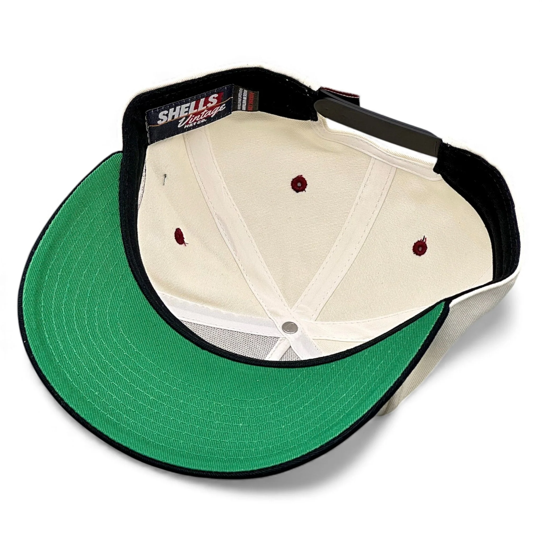 San Francisco Snapback - The Montana (Cream/Black) - Image 8