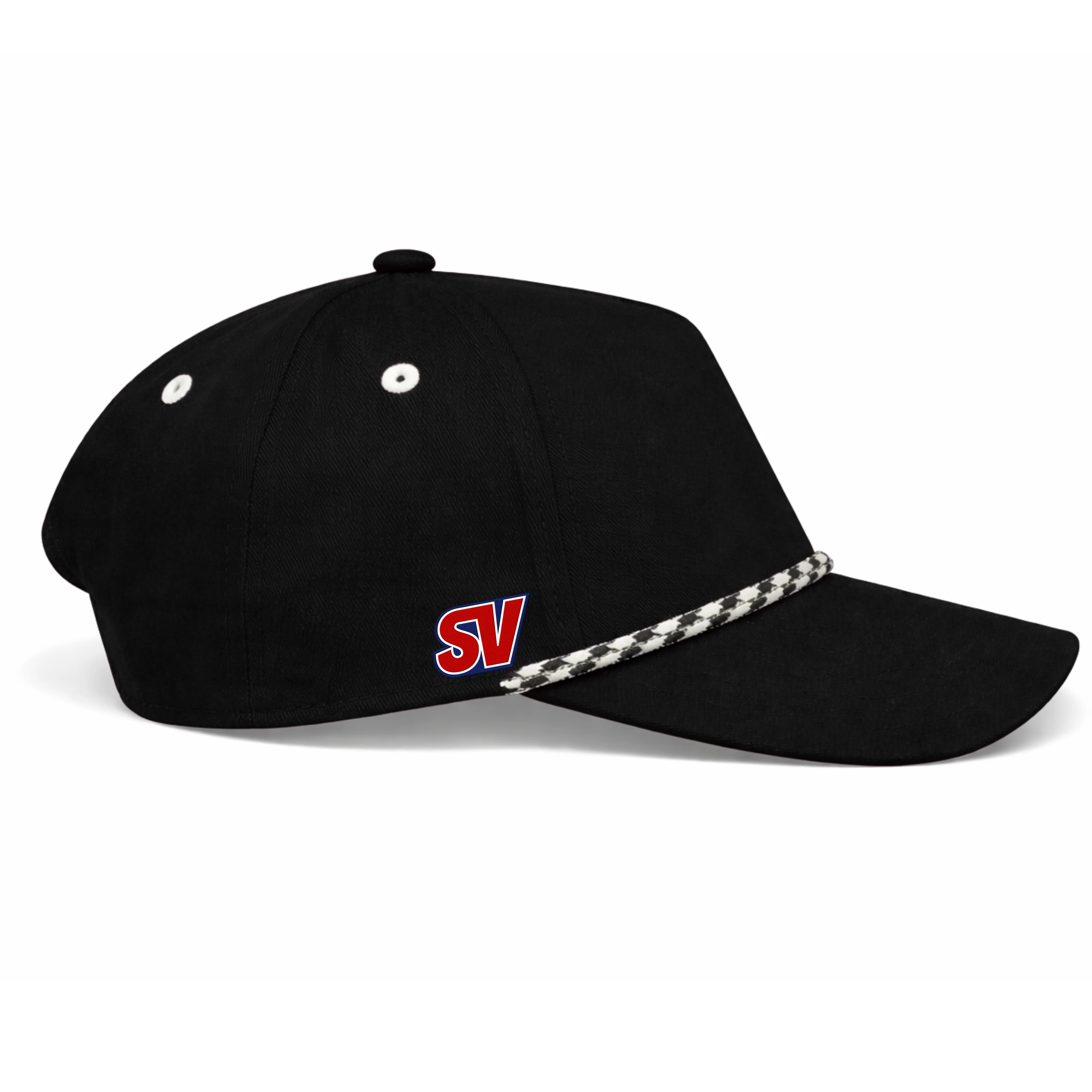 Shells Vintage Hat Co. Snapback - The Shell (Black) - Image 2