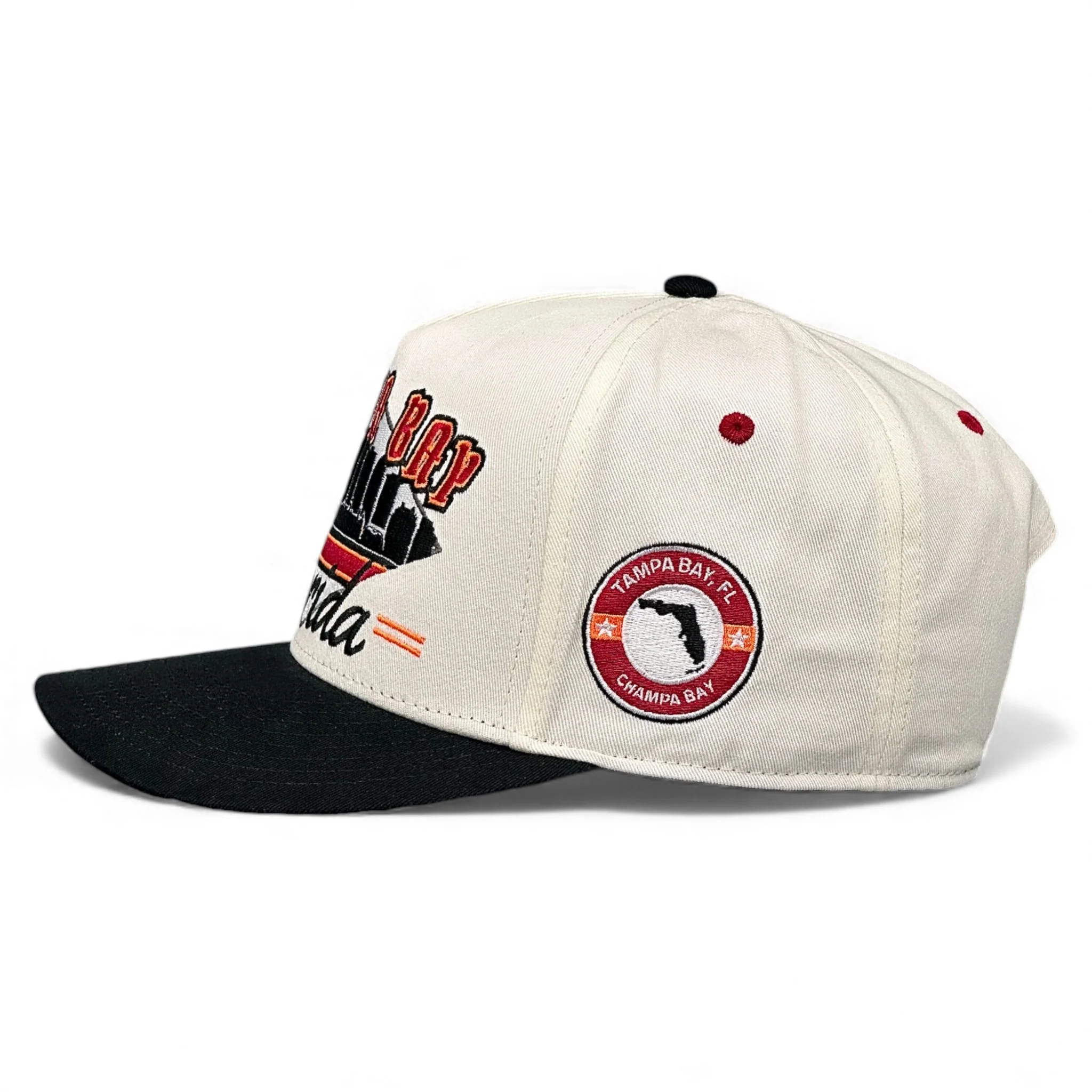 Tampa Bay Snapback - The Sapp (Cream/Black) - Image 3