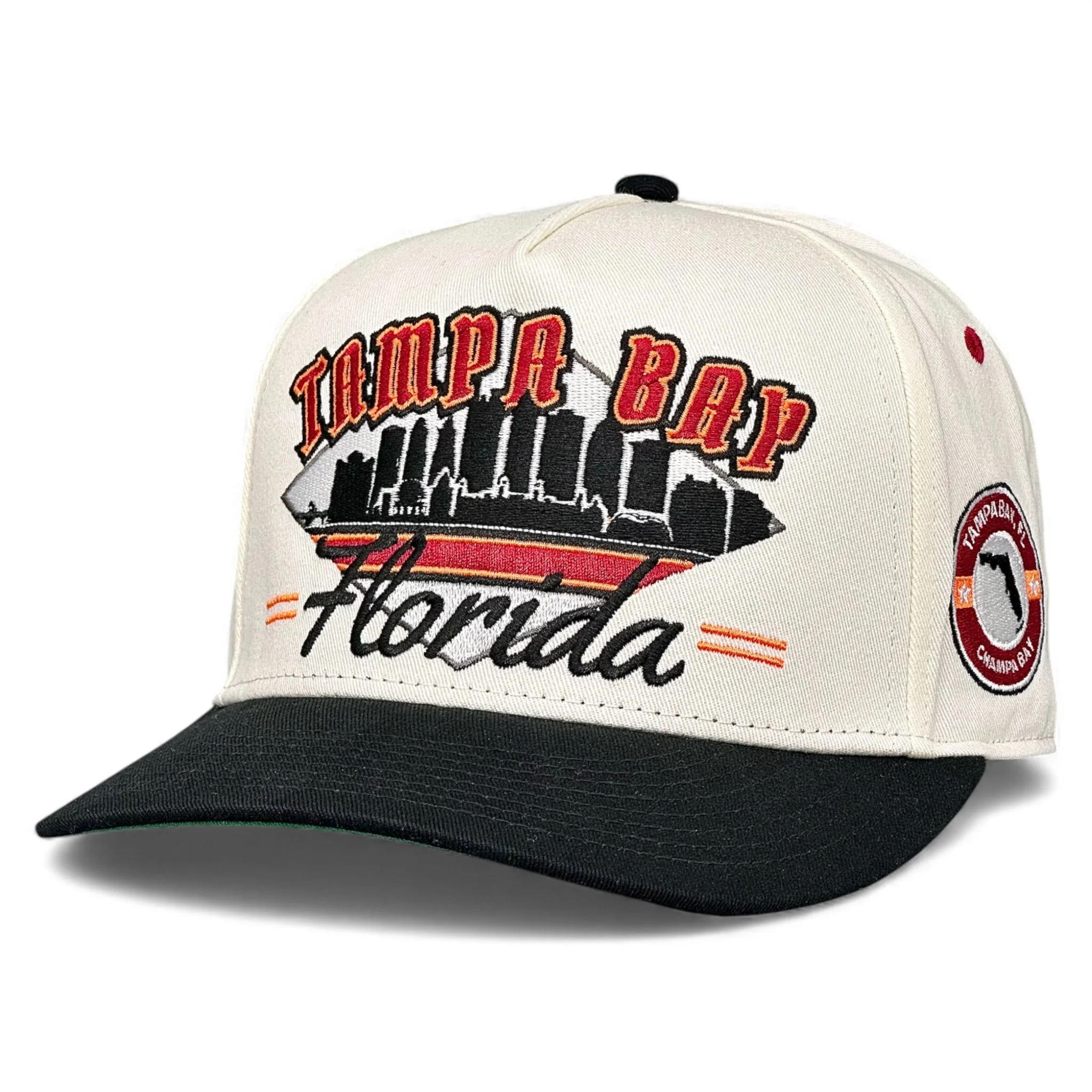 Tampa Bay Snapback - The Sapp (Cream/Black) - Image 5