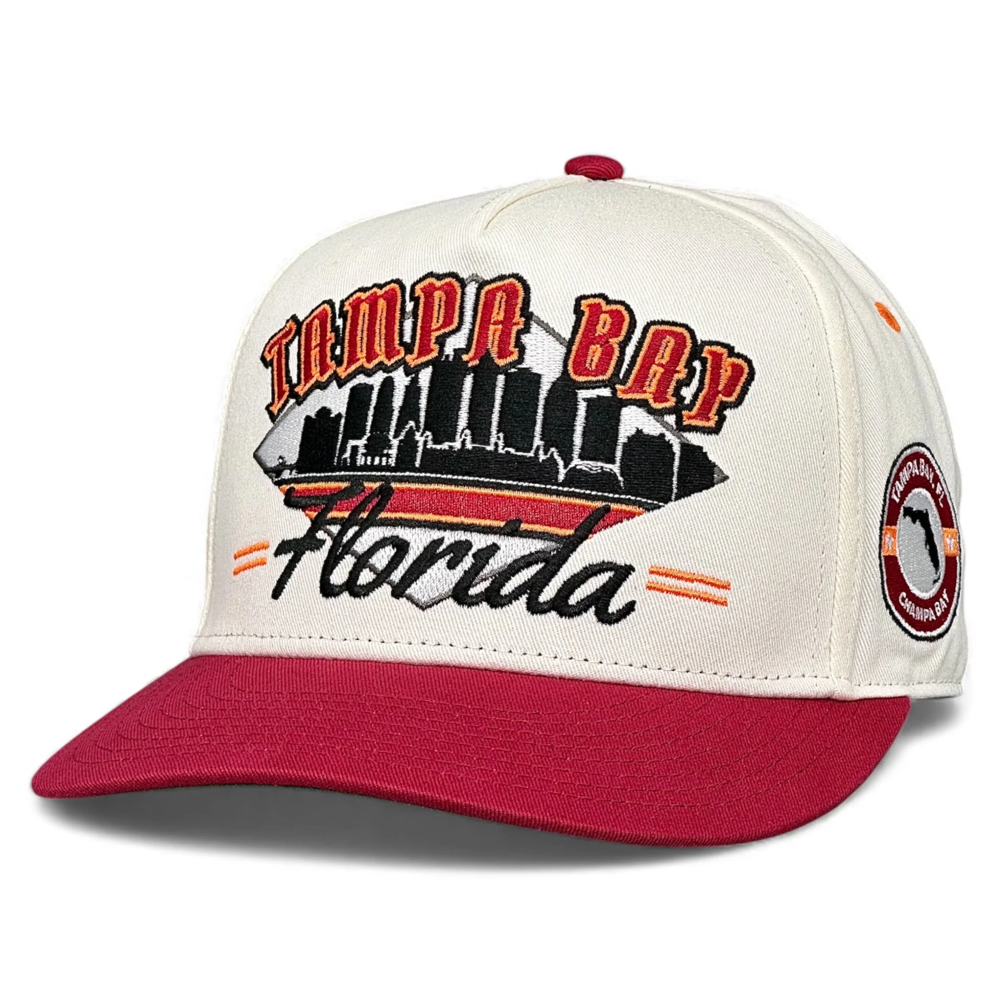 Tampa Bay Snapback - The Sapp (Cream/Red) - Image 5