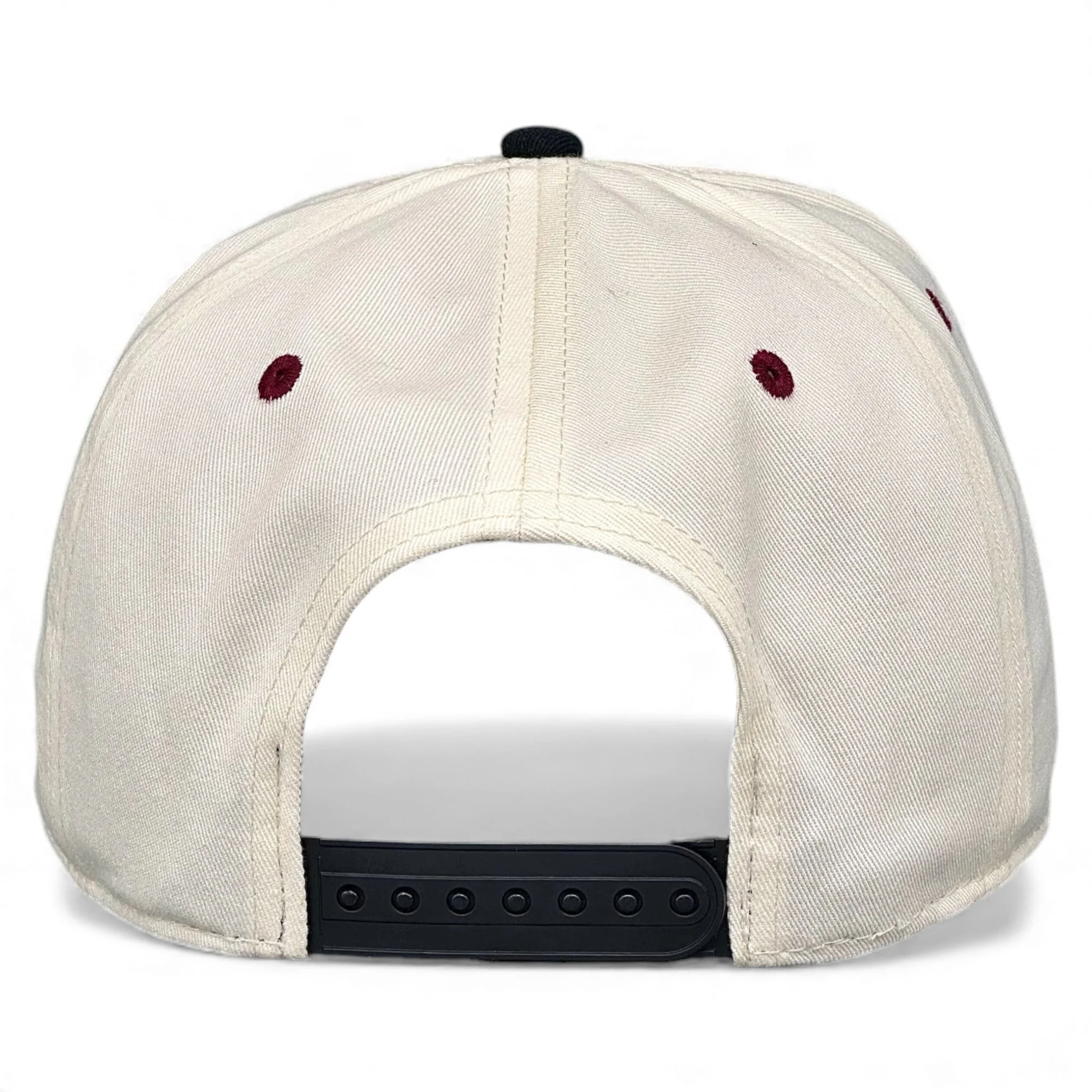 Texas Snapback - The Manziel (Cream/Black) - Image 6