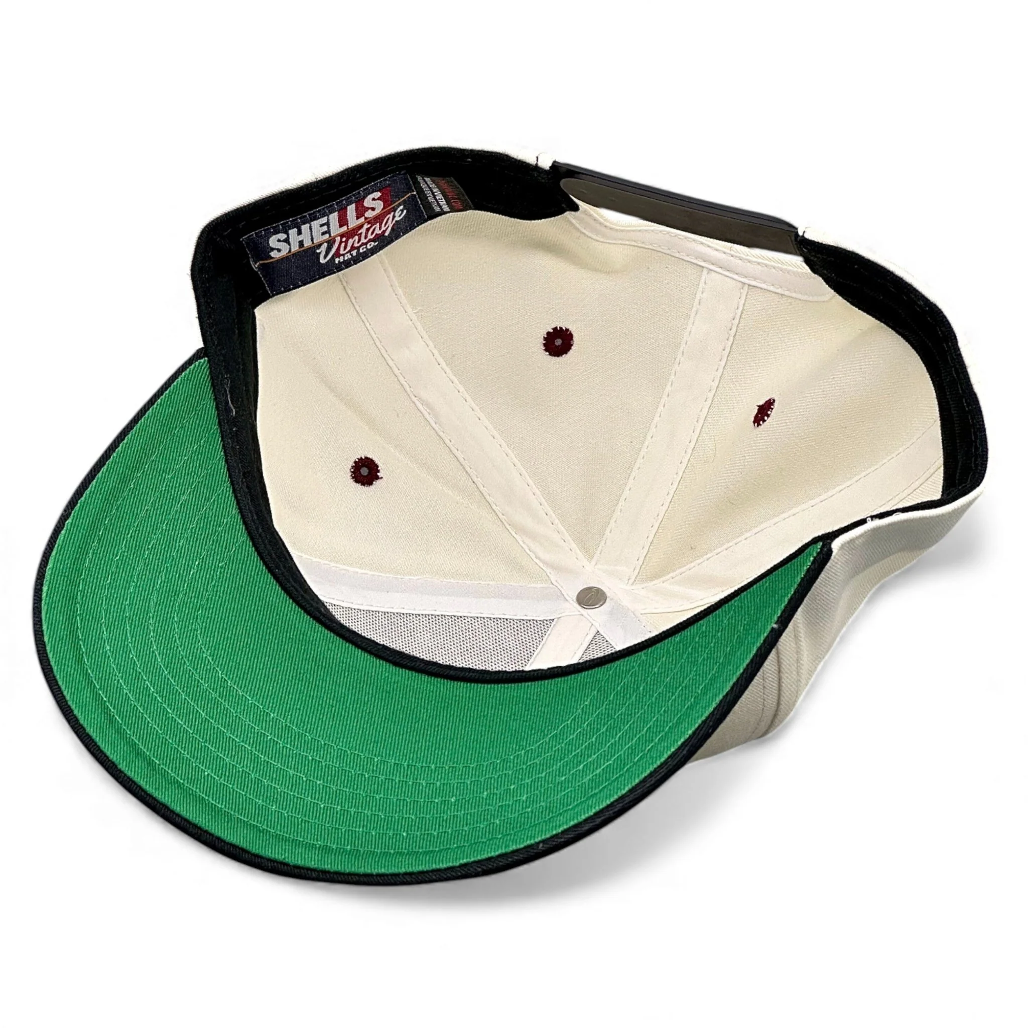 Texas Snapback - The Manziel (Cream/Black) - Image 7