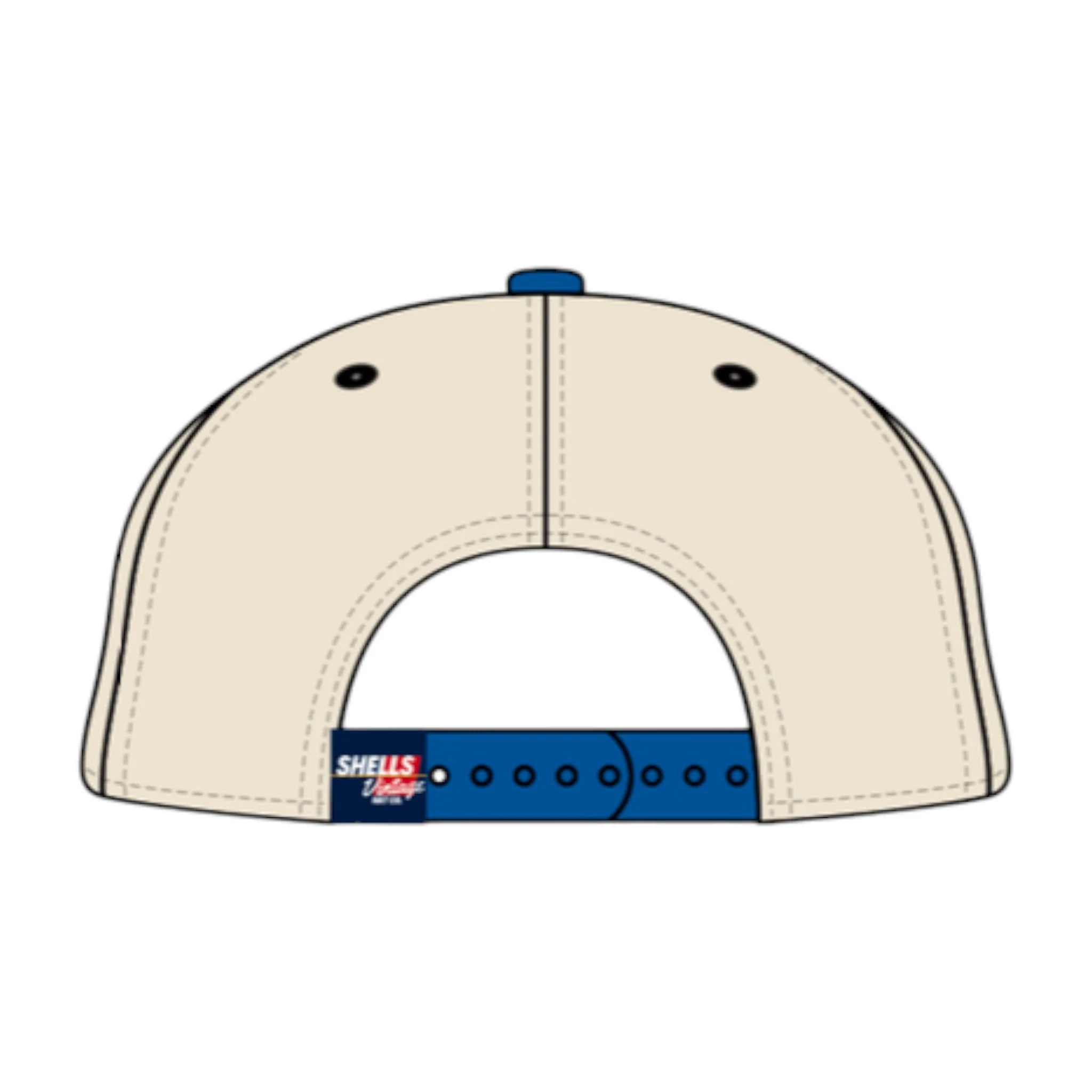 Toronto Snapback - The Leaf (Cream/Blue) - Image 3