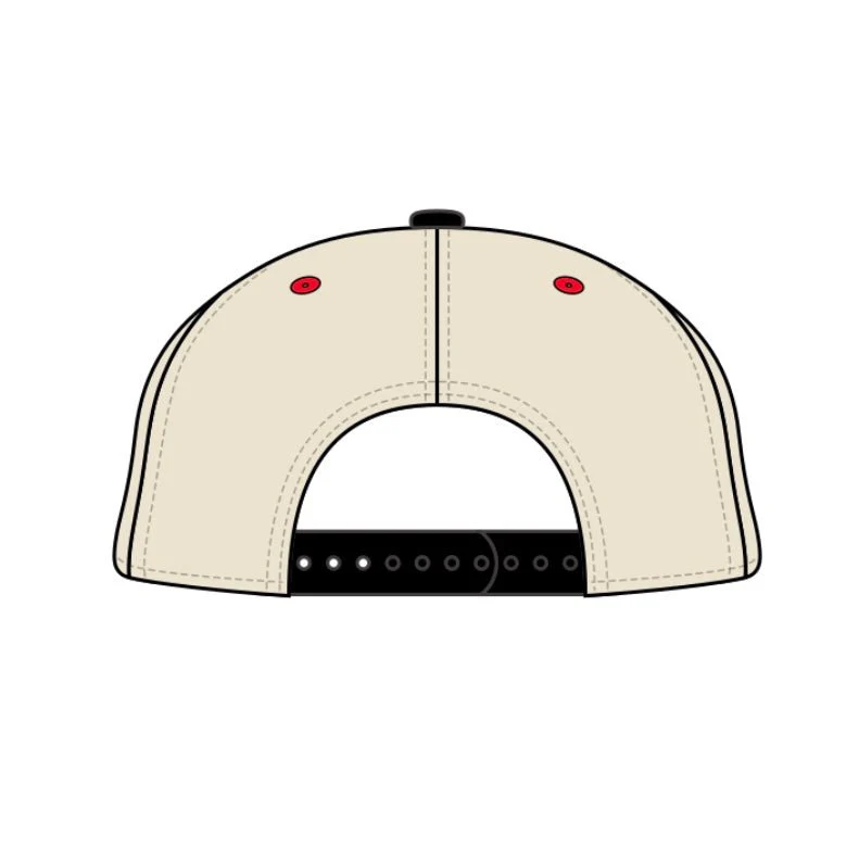 Utah Snapback - The Ute (Cream/Black) - Image 3