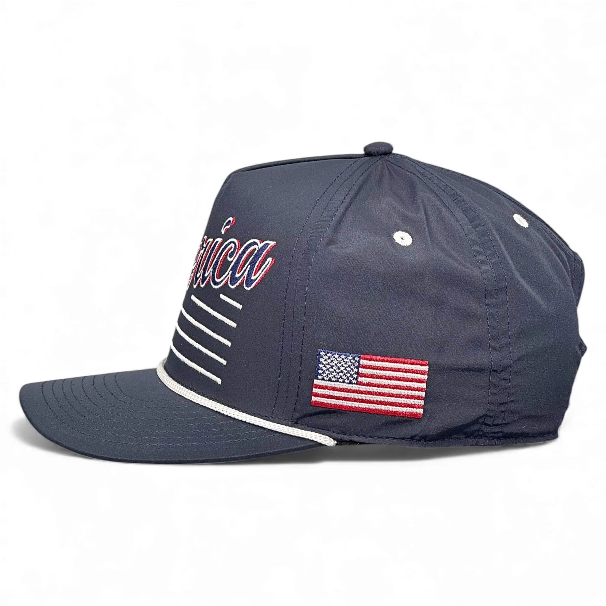 America Snapback - The Uncle Sam (Navy) - Image 3