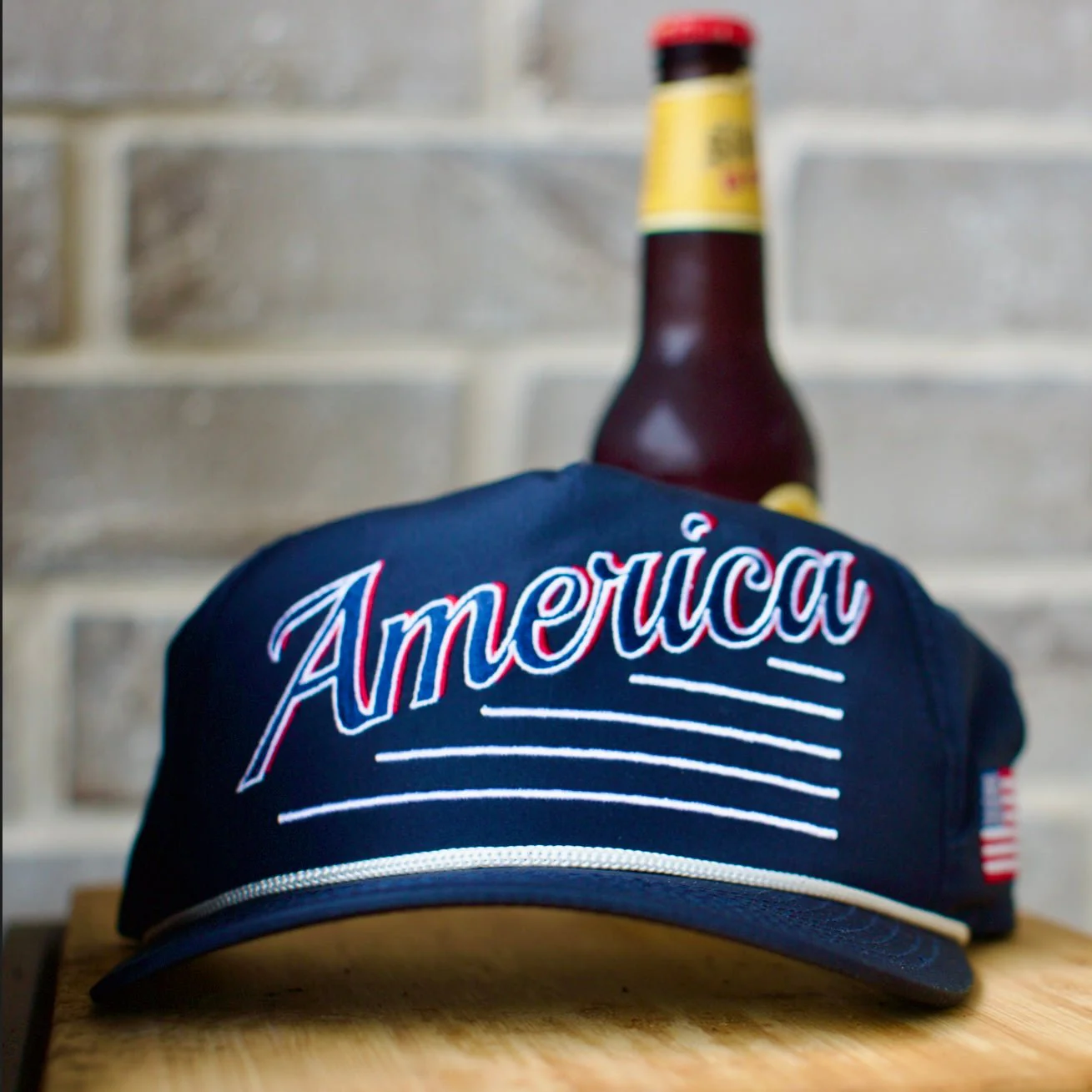 America Snapback - The Uncle Sam (Navy) - Image 4