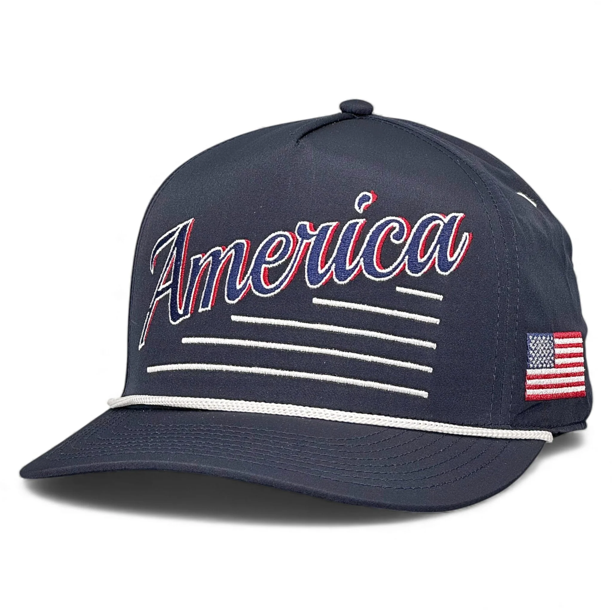 America Snapback - The Uncle Sam (Navy) - Image 5