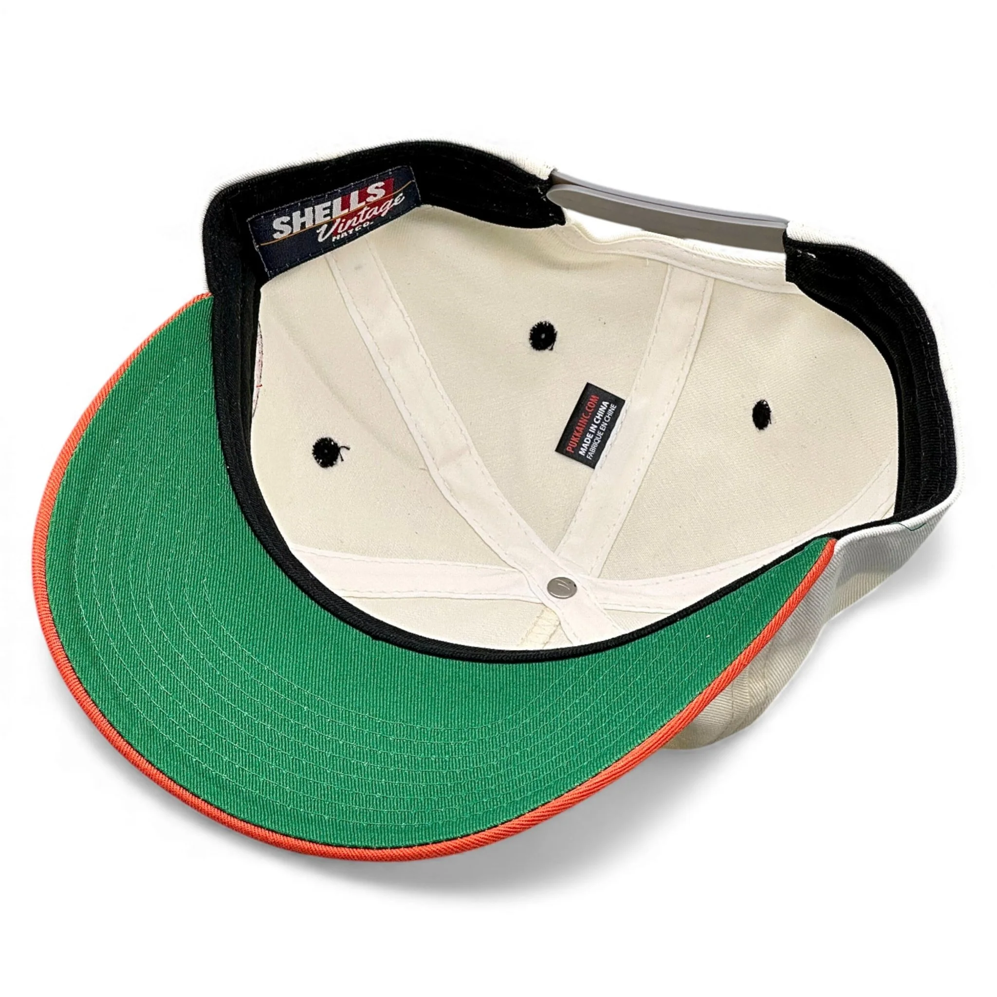 Austin Snapback - The Silicon Hills (Cream/Burnt Orange) - Image 7
