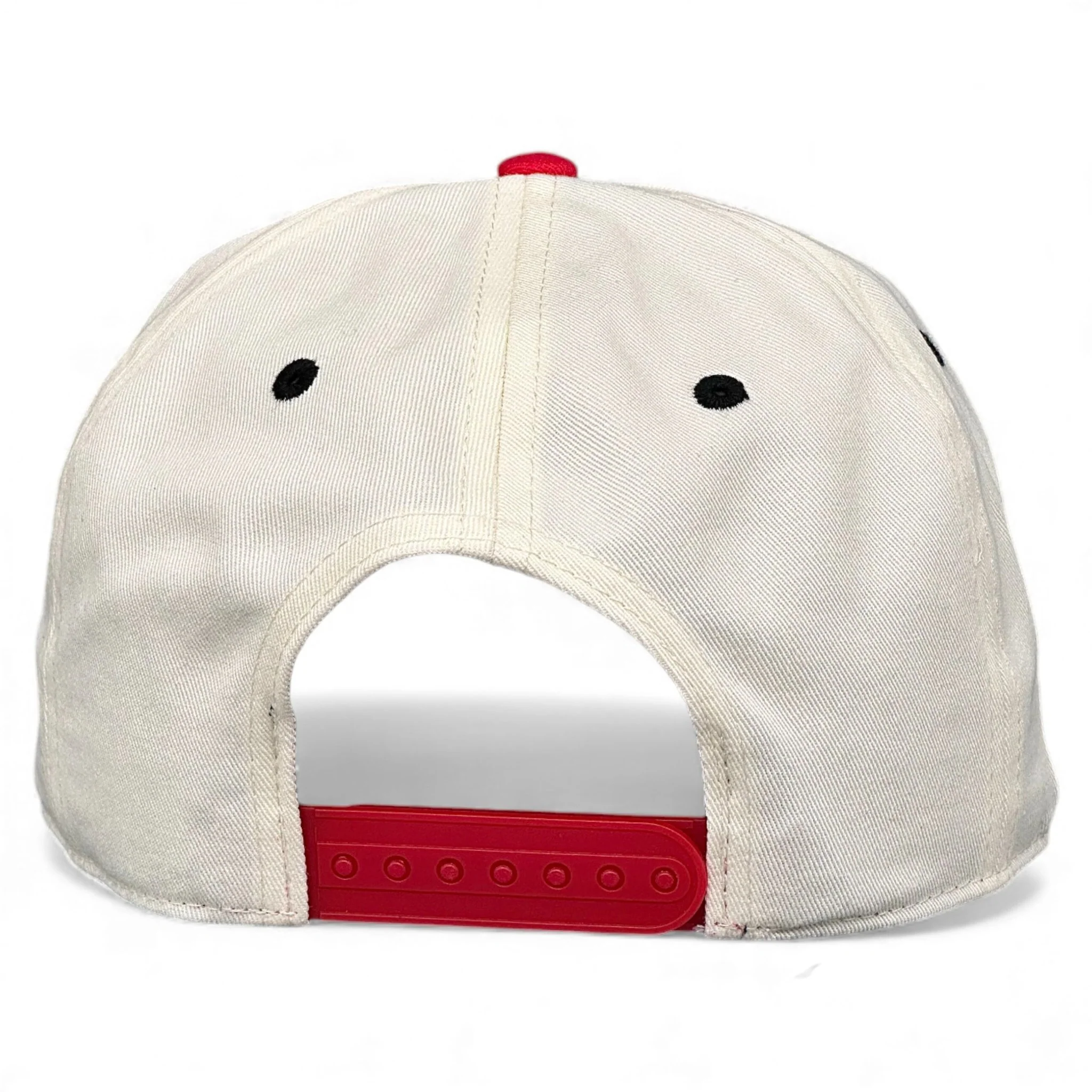 Cincinnati Snapback - The Charlie Hustle (Cream/Red) - Image 6
