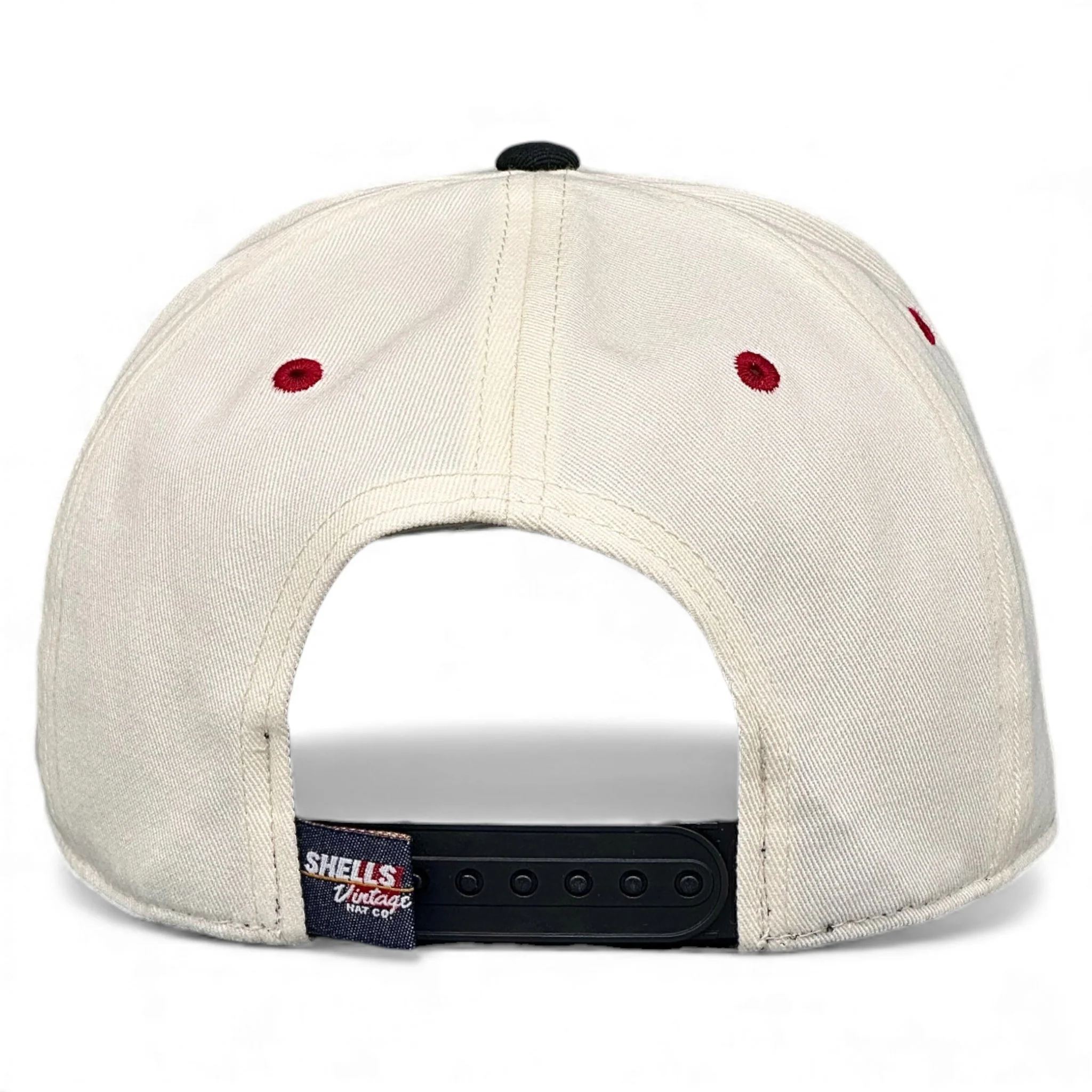 Ohio Snapback - The Horseshoe (Cream/Black) - Image 7