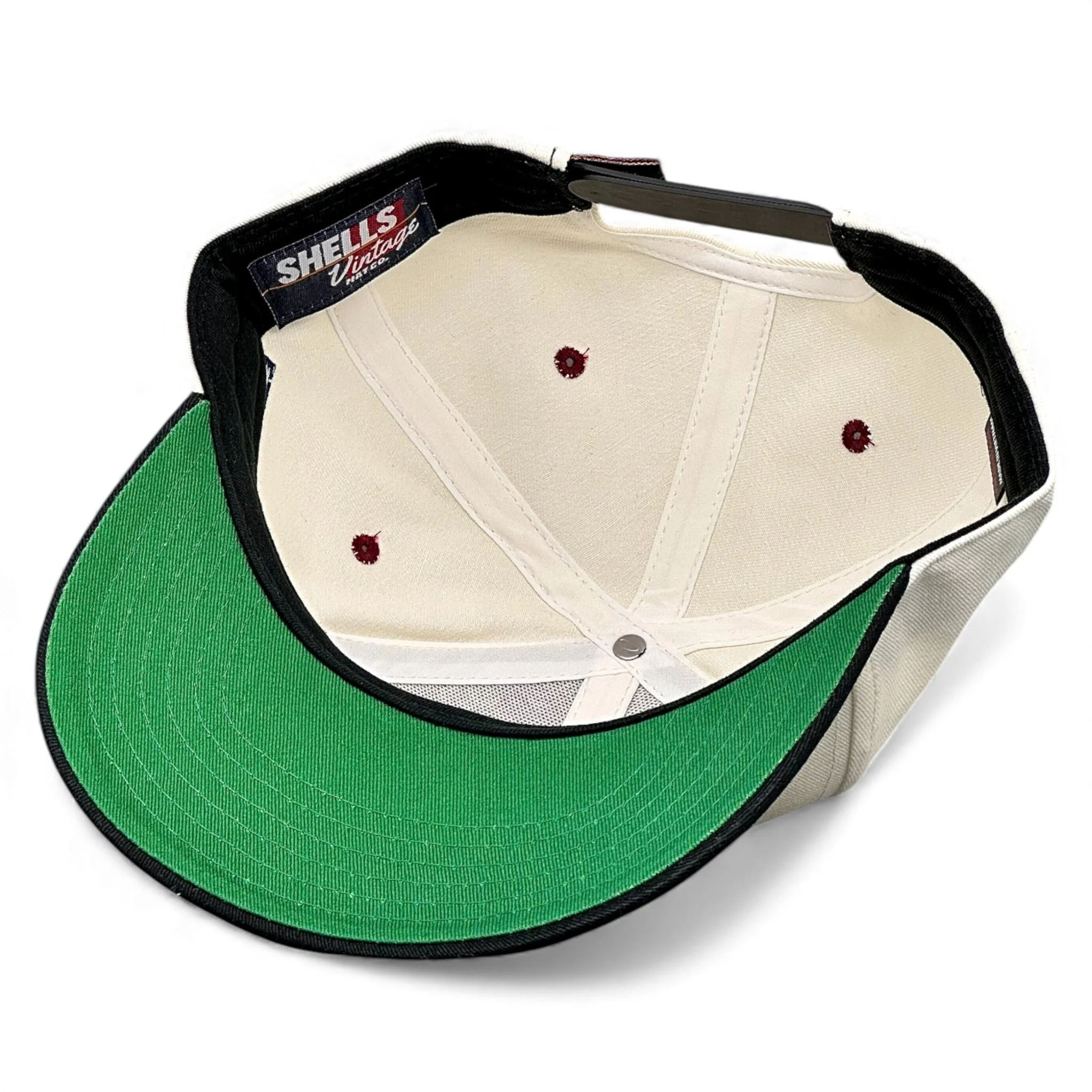 South Carolina Snapback - The Willy B (Cream/Black) - Image 10
