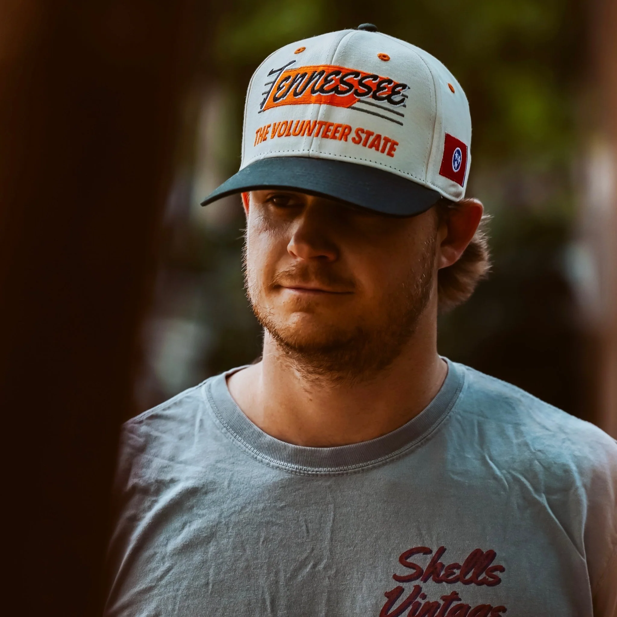 Tennessee Snapback - The Neyland (Cream/Black) - Image 4